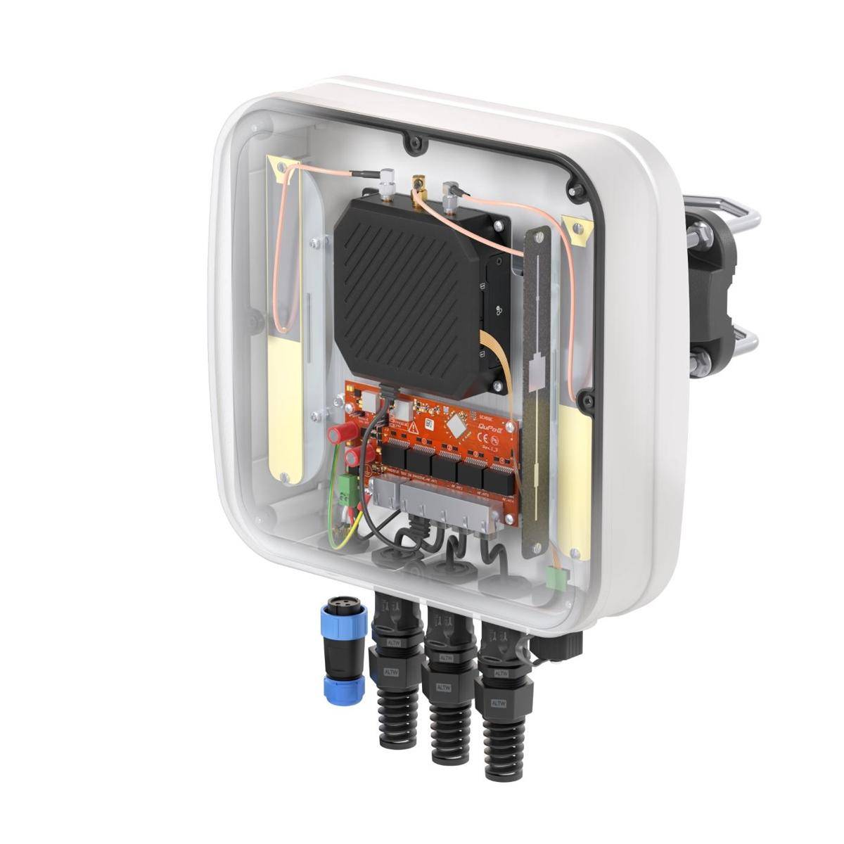 Antenna-Gateway QuCam für Cradlepoint S400 – AC-betrieben