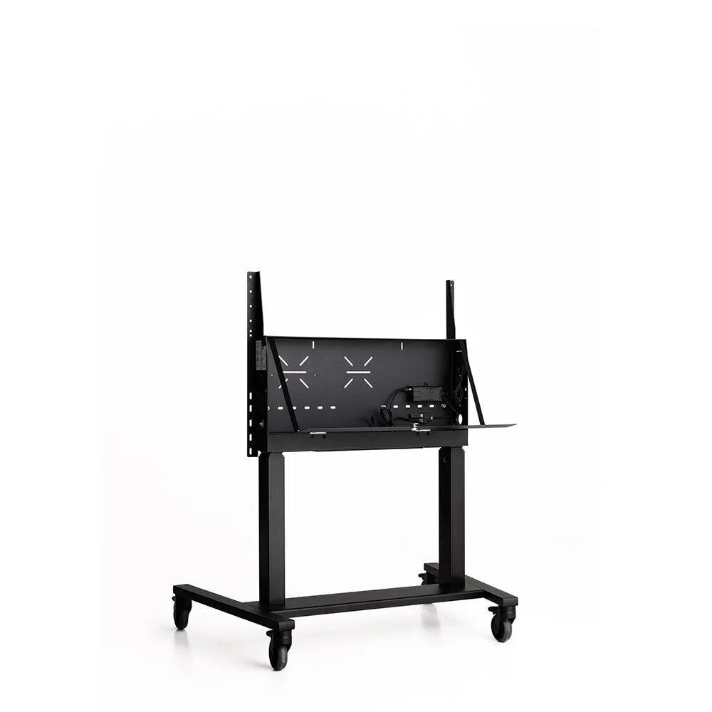 WM-Bundle: galneoscreen 98i V4 A11 (98 Zoll) das interaktive Whiteboard in elegantem Schwarz inkl. elektrisch höhenverstellbarem Fahrgestell