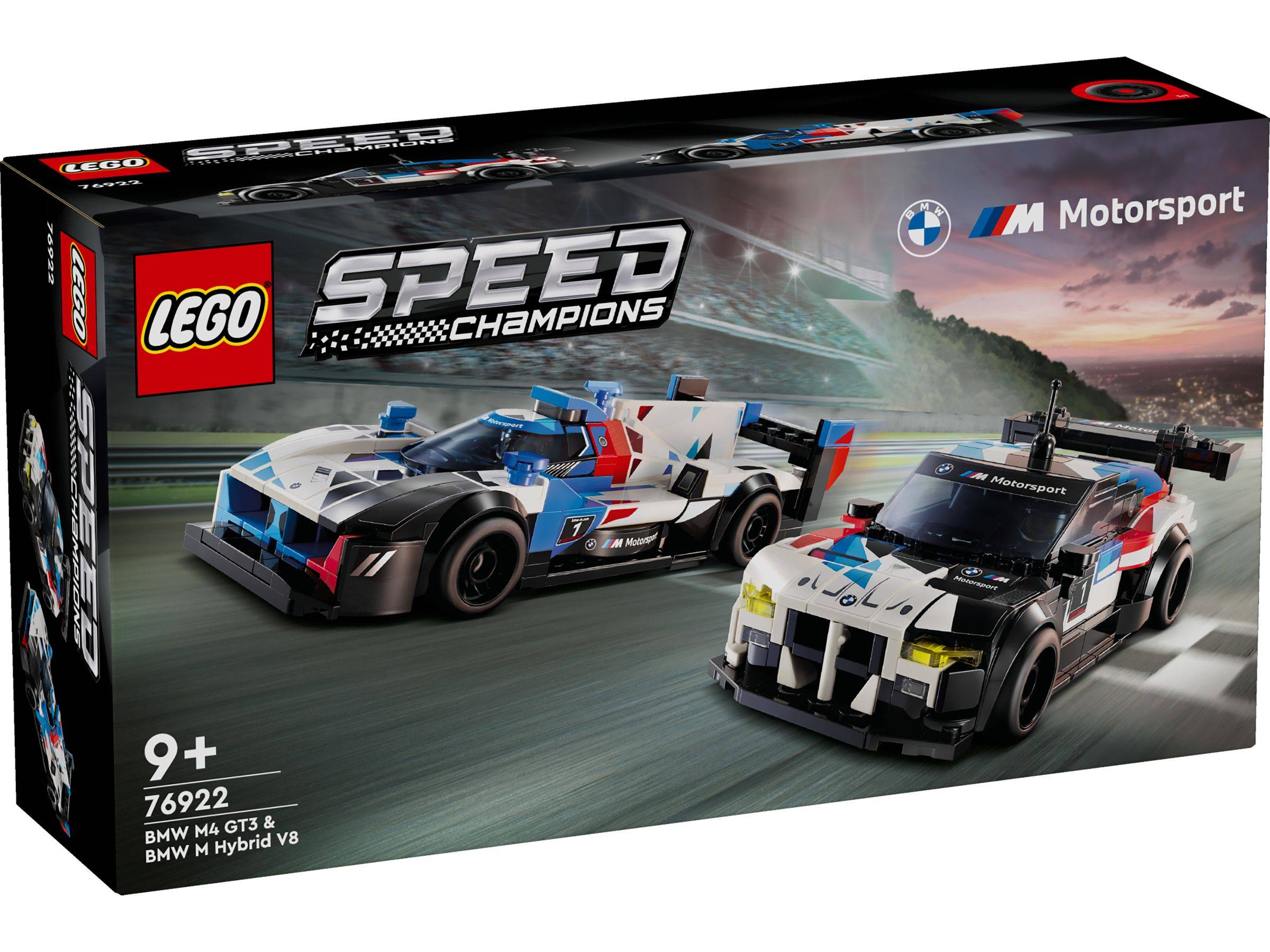LEGO® Speed Champions 76922 BMW M4 GT3 & BMW M Hybrid V8 Rennwagen