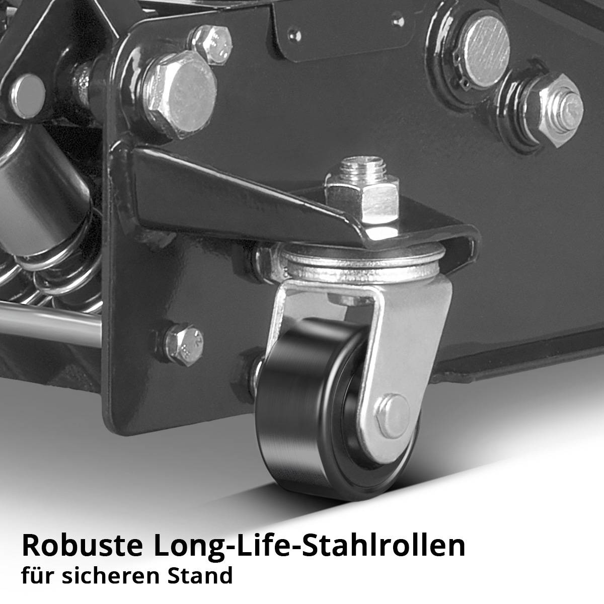 STAHLWERK Wagenheber 3T Höhe 73-500 mm mit 6-teiligem Radwechsel-Set