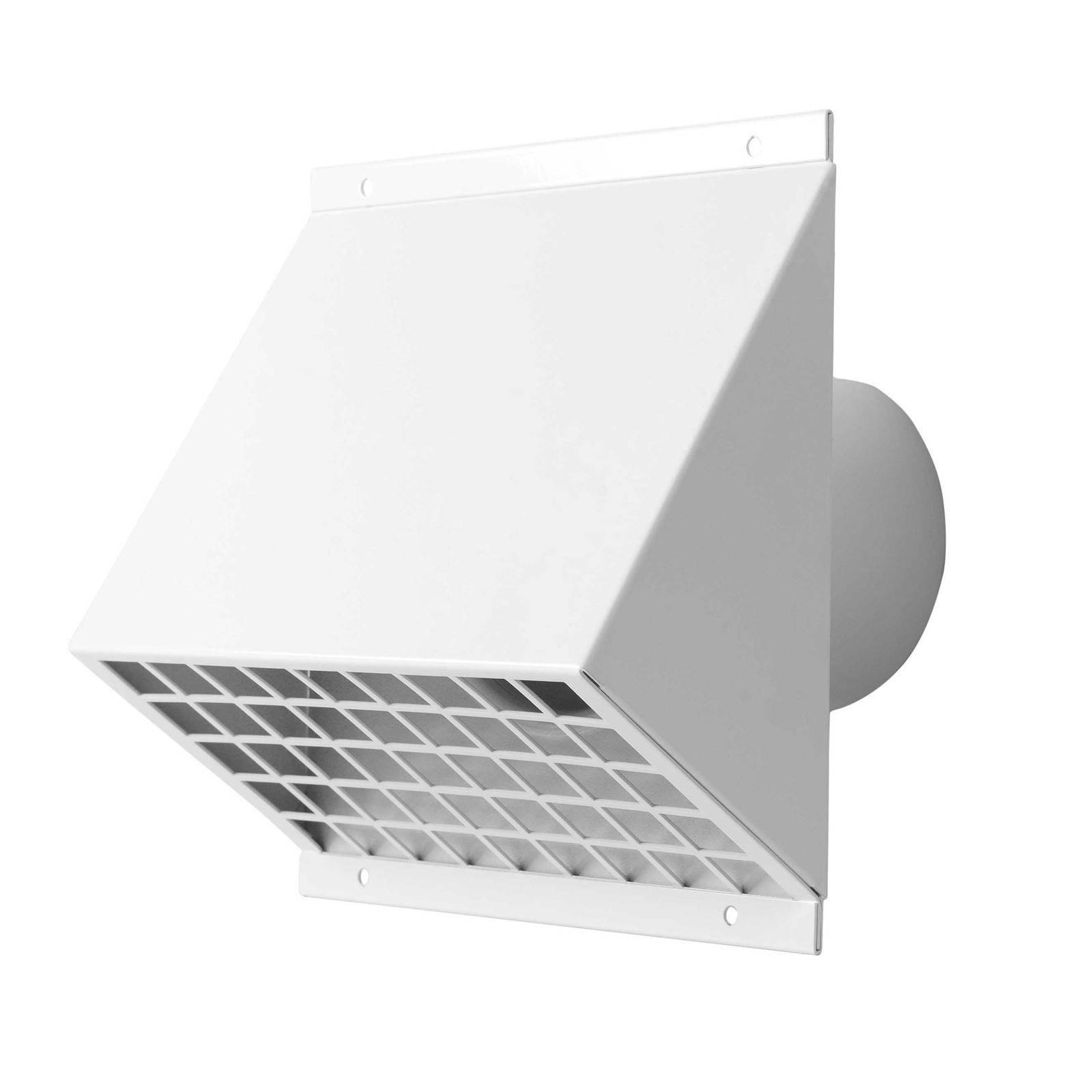 Kermi x-well Wetterschutzgitter NW 180, Aluminium, weiß RAL 9016 - Y2401180011K