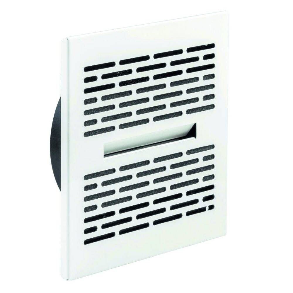 Kermi x-well Weitwurfauslass SA200 quadratisch aus Metall, weiß, NW 125 - Y2403125010K