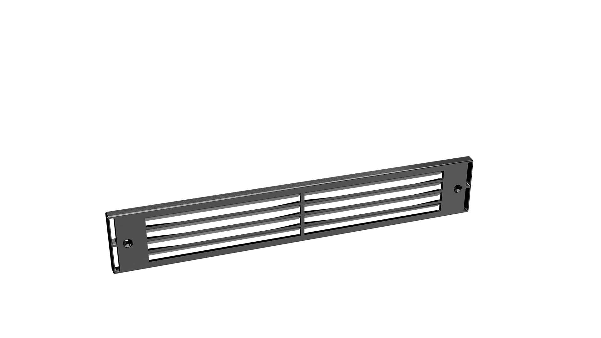 Kermi x-well Wetterschutzgitter für Laibungselement, Metall, Anthrazit - Y3502000038K