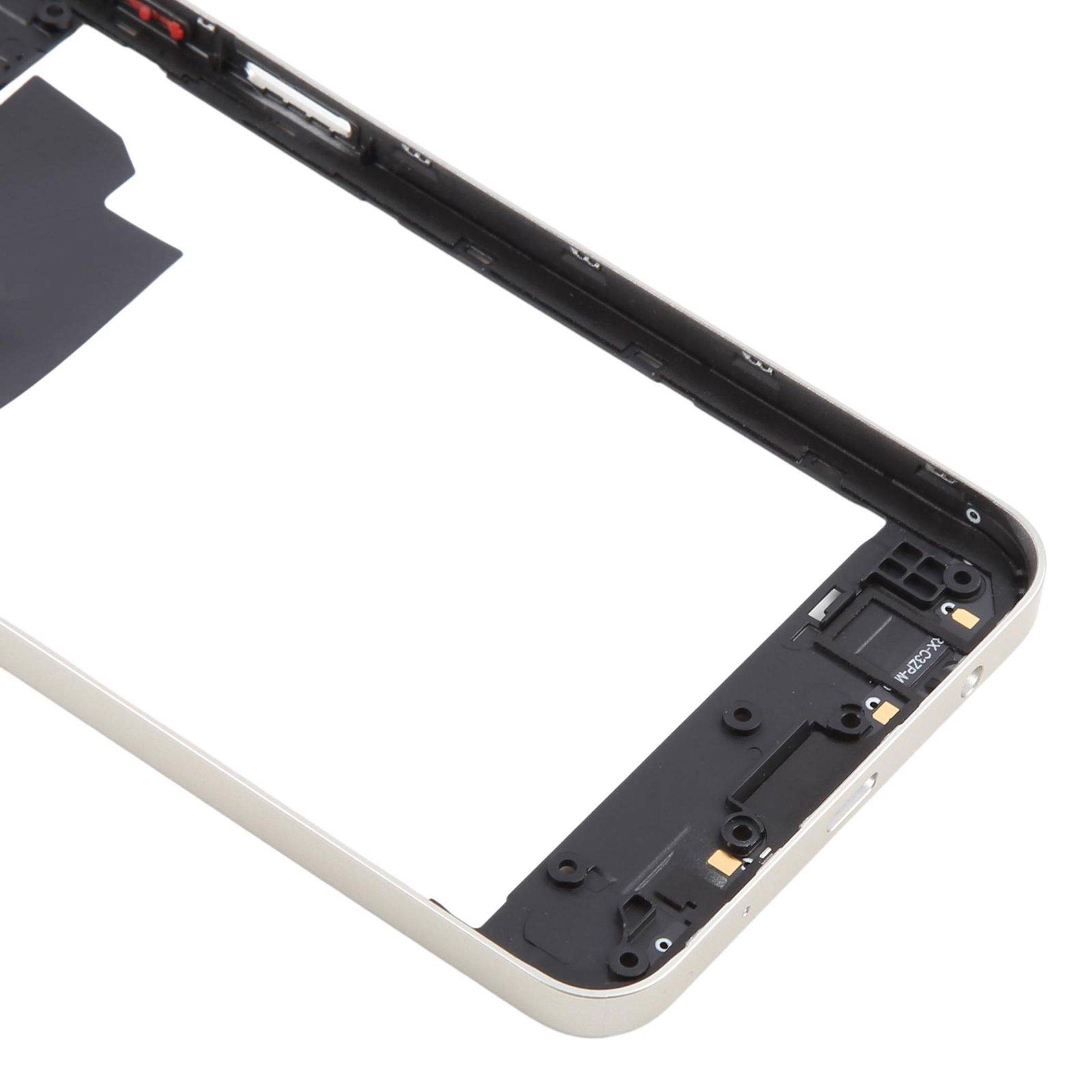 Mittelrahmen Bezel Xiaomi Redmi A5 4G Frame Plate Gold Reparatur Ersatzteil