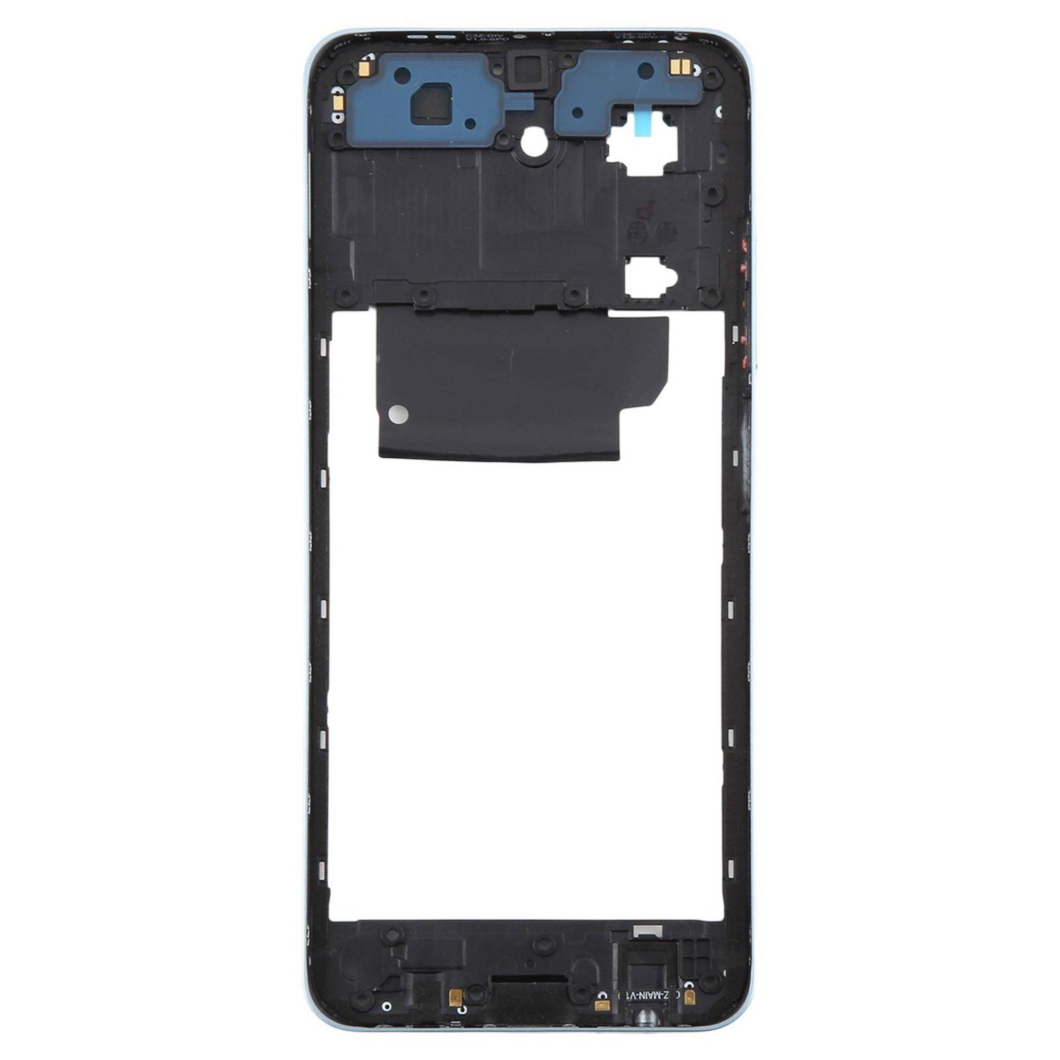 Mittelrahmen Bezel Xiaomi Redmi A5 4G Frame Plate Blau Reparatur Ersatzteil