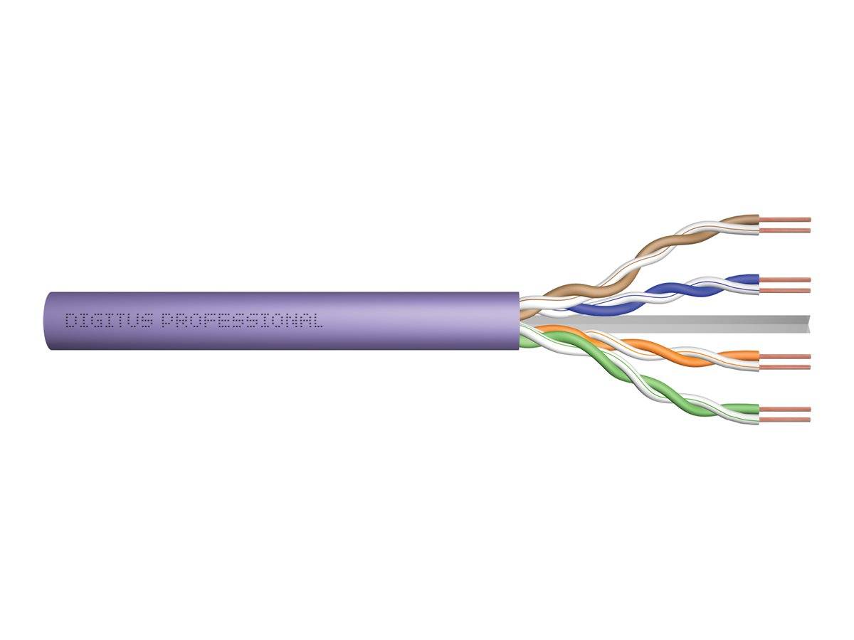 DIGITUS CAT 6 U/UTP Datenkabel - Verlegekabel, 500 m, Duplex, Dca-s2,d2,a1