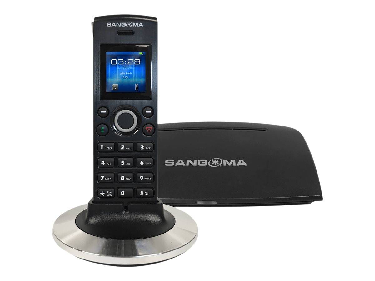 Sangoma DC201 - VoIP-Telefon - DECTCAT-iq - dreiwegAnruffunktion - SIP - SIP v2