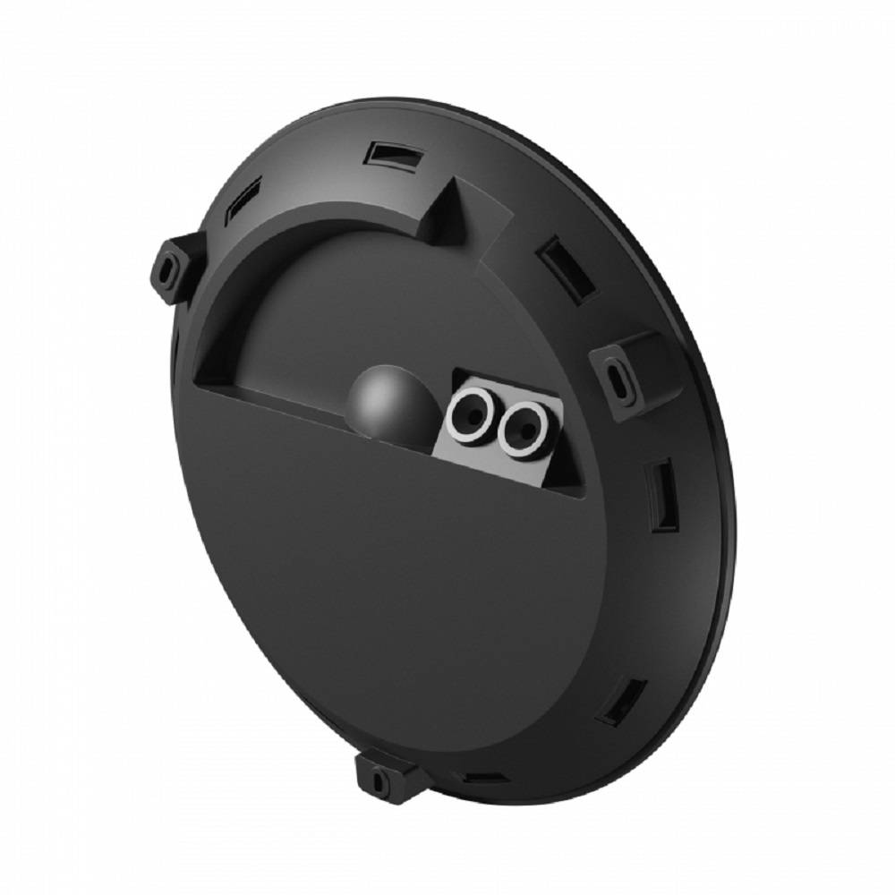 Spectrum LED NYMPHEA OMNI 230V Aufputz E27 Außenleuchte IP65 IK08 schwarz rund Deckenleuchte