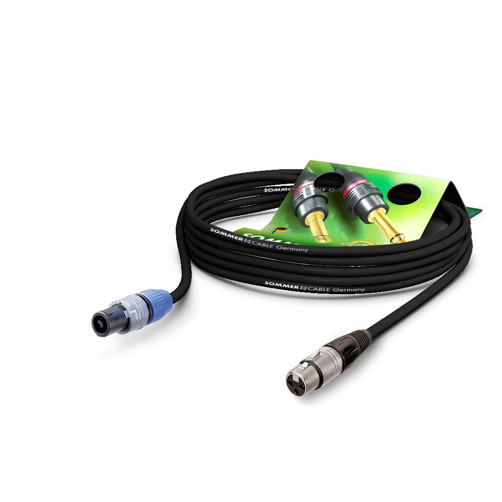 Lautsprecherkabel Meridian, 2 x 2,50 mm² | XLR / speakON®, NEUTRIK®
