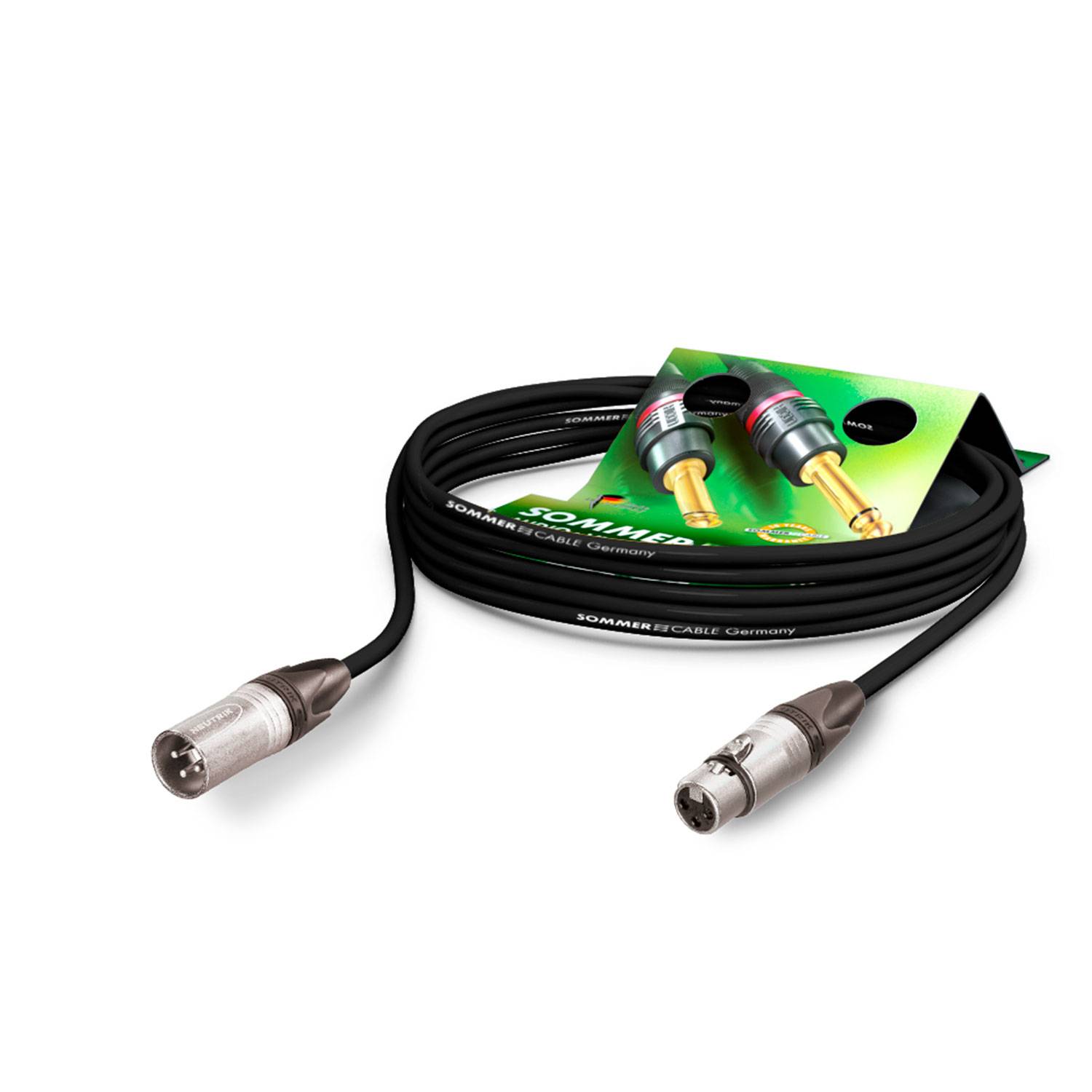 Lautsprecherkabel Meridian, 2 x 1,50 mm² | XLR / XLR, NEUTRIK®