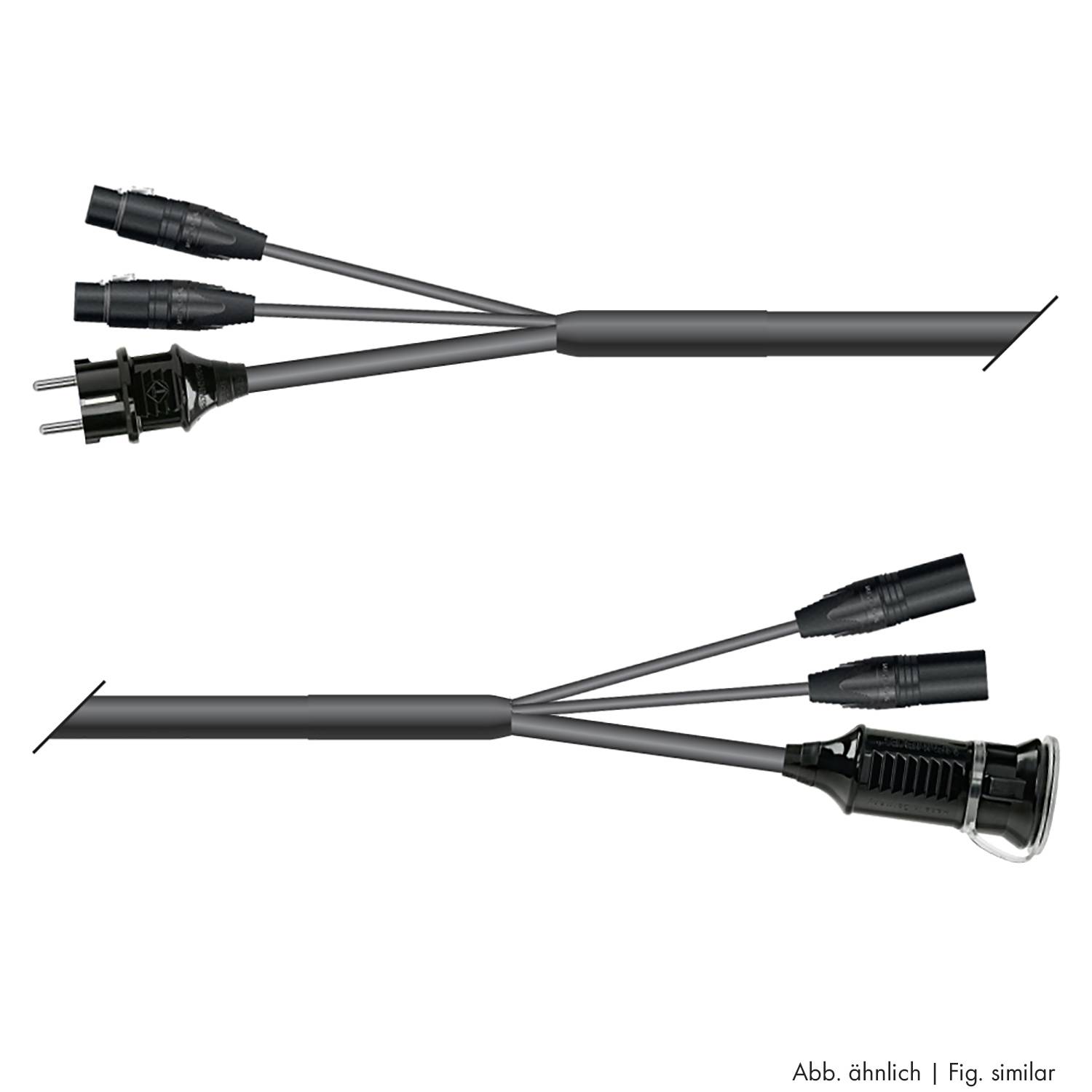 AES / EBU, DMX & Power Looms