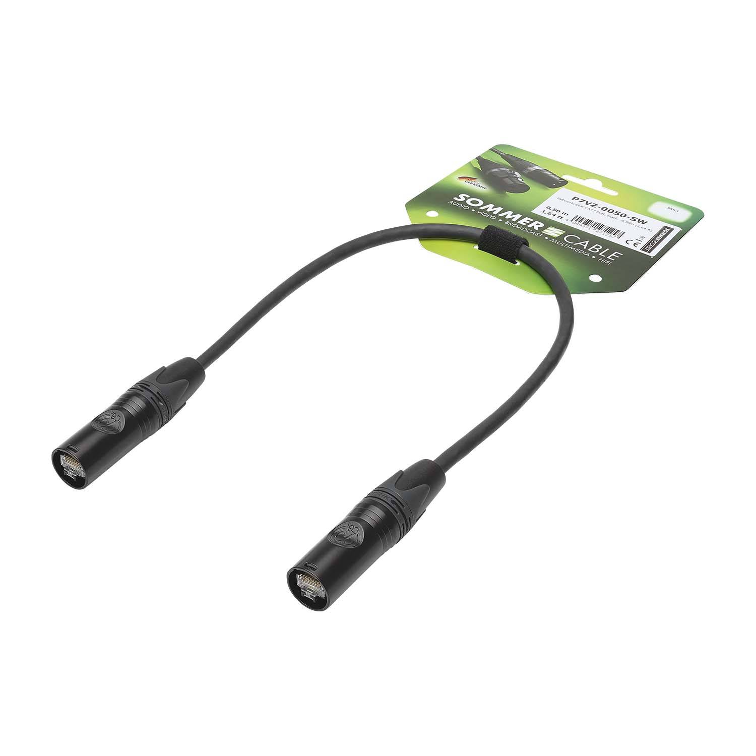 Netzwerkkabel SC-Mercator CAT.7 PUR, 8 x 0,14 mm² | RJ45 / RJ45, NEUTRIK®