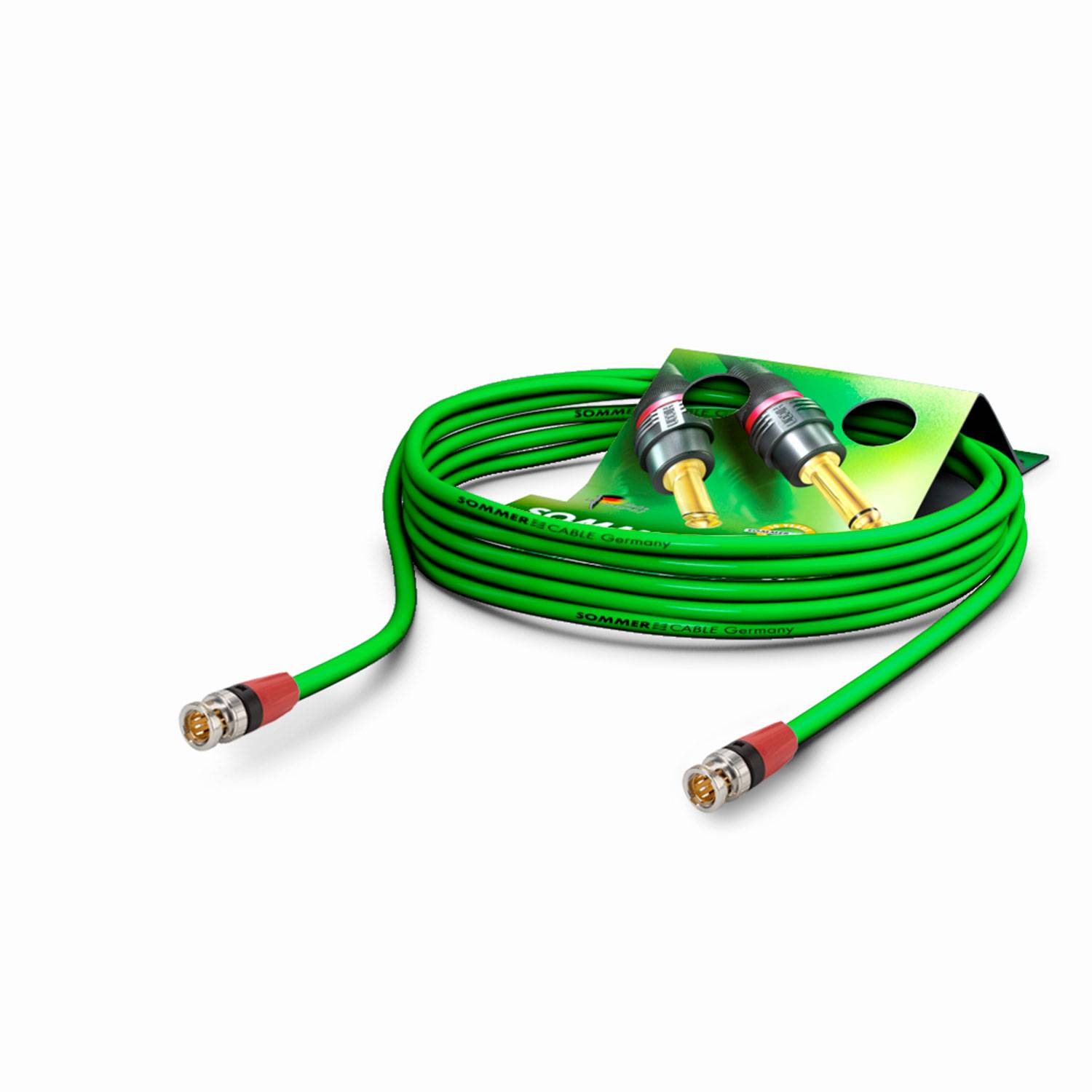 Video-Patchkabel HD-SDI (HDTV) SC-Vector 0.8/3.7, 1 x 0,80 mm² | BNC / BNC, NEUTRIK®