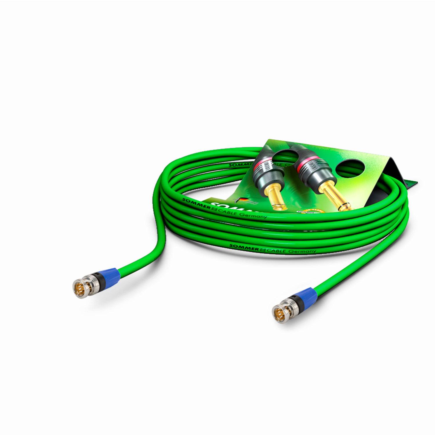 Video-Patchkabel HD-SDI (HDTV) SC-Vector 0.8/3.7, 1 x 0,80 mm² | BNC / BNC, NEUTRIK®