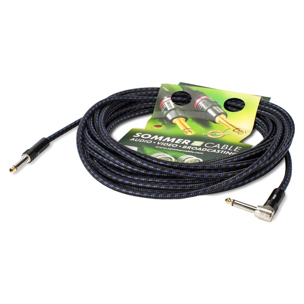 Instrumentenkabel SC-Classique, 1 x 0,50 mm² | Klinke / Klinke 90⁰, HICON