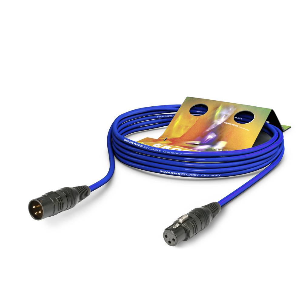Mikrofonkabel Club Series MKII, 2 x 0,34 mm² | XLR / XLR, HICON