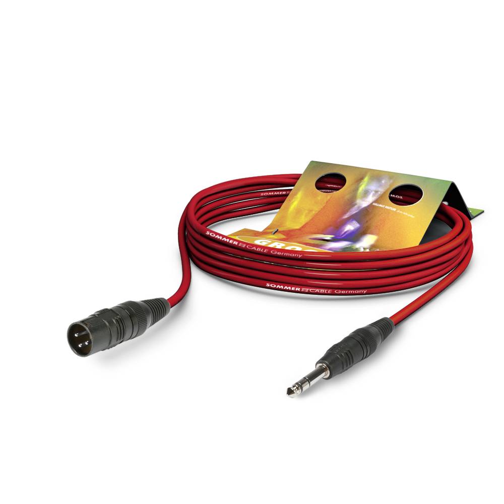 Mikrofonkabel Stage 22 Highflex, 2 x 0,22 mm² | XLR / Klinke, HICON