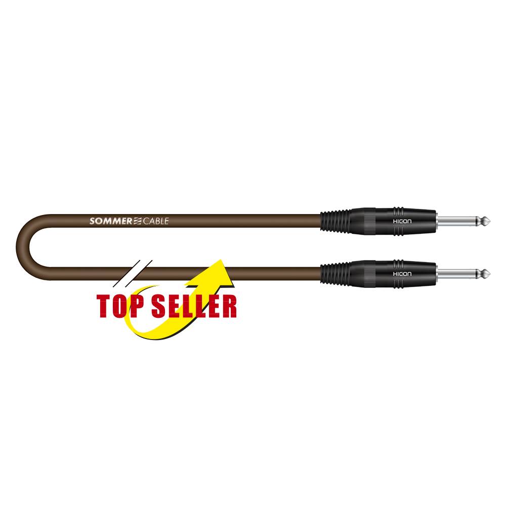 Instrumentenkabel The Spirit XXL, 1 x 0,75 mm² | Klinke / Klinke, HICON