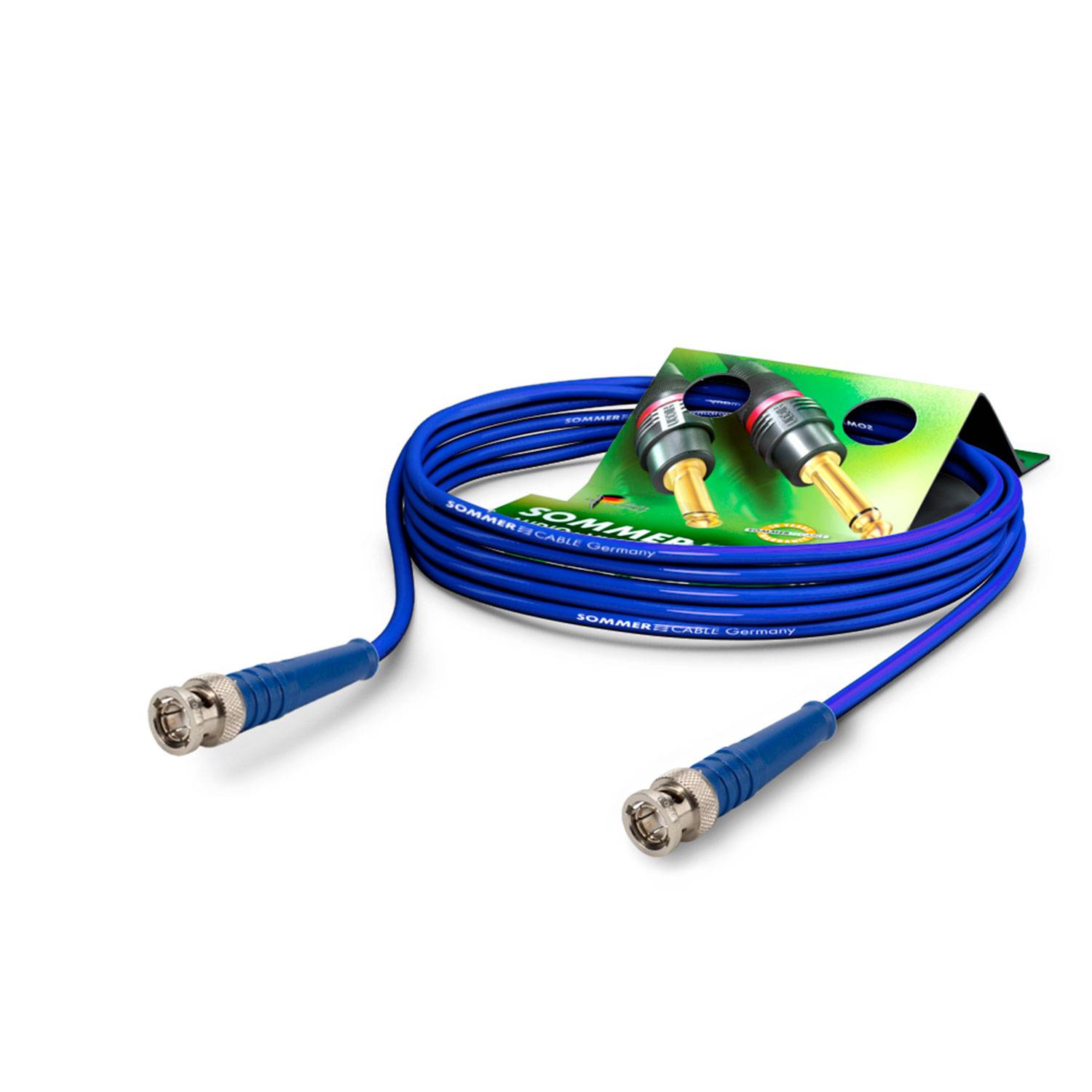 Video-Patchkabel HD-SDI (HDTV) SC-Vector 0.8/3.7, 1 x 0,80 mm² | BNC / BNC, HICON