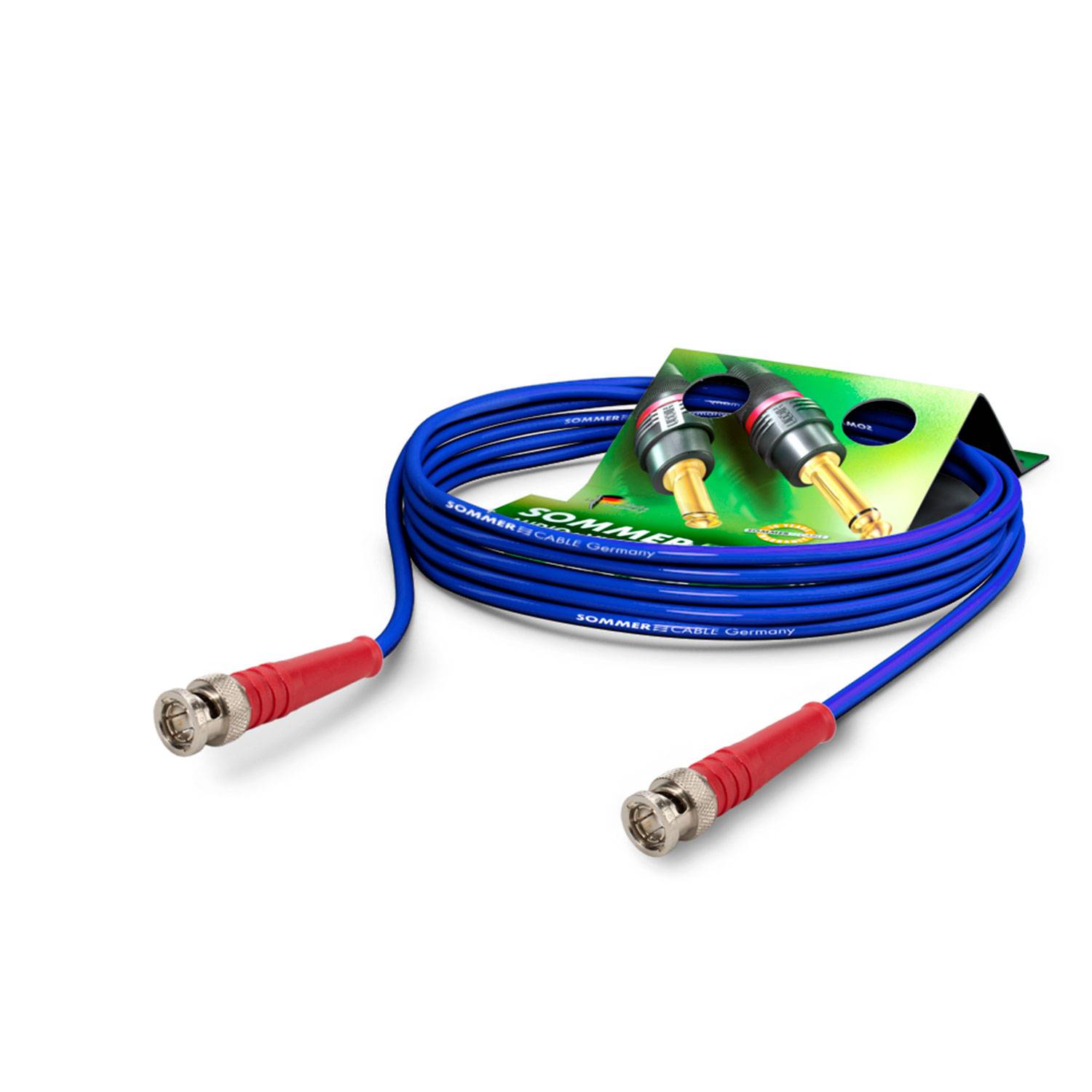 Video-Patchkabel HD-SDI (HDTV) SC-Vector 0.8/3.7, 1 x 0,80 mm² | BNC / BNC, HICON