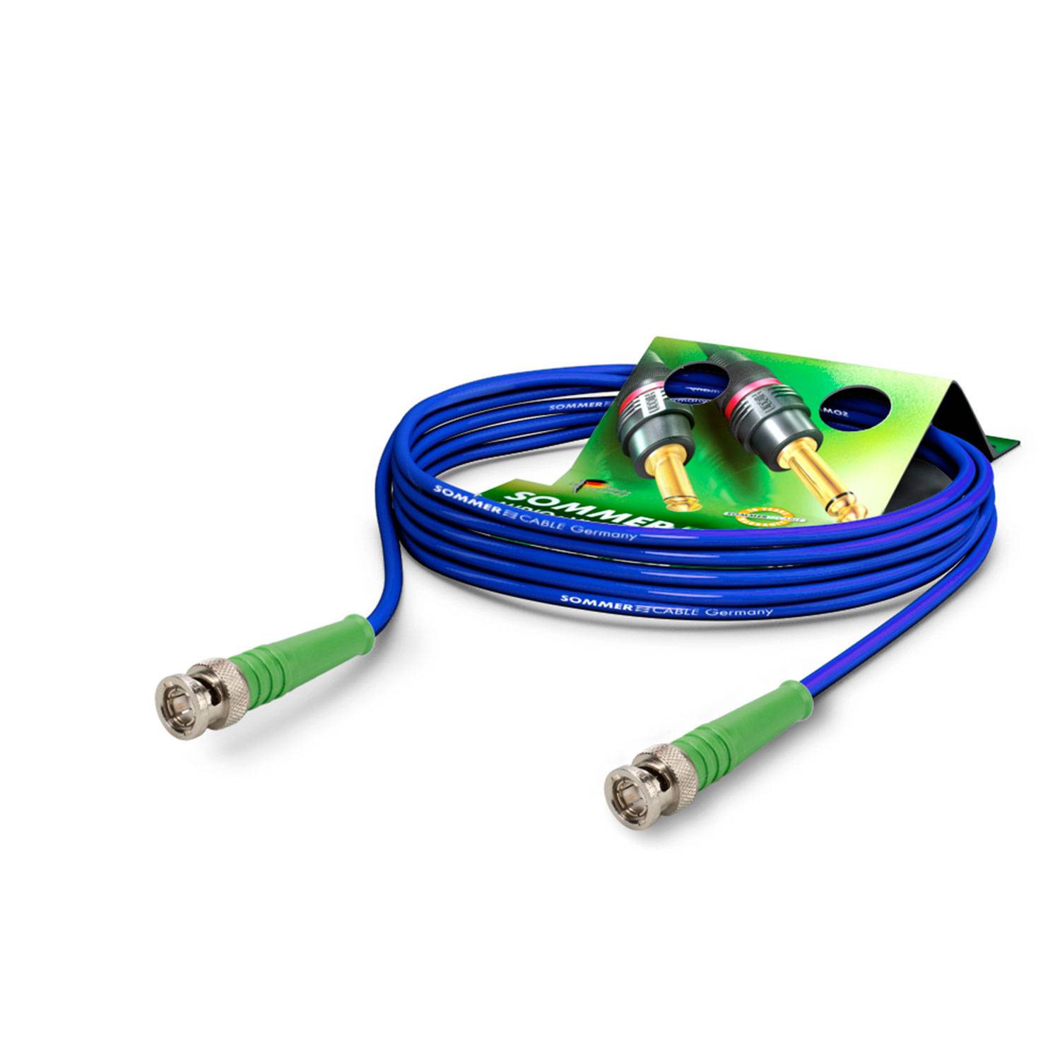 Video-Patchkabel HD-SDI (HDTV) SC-Vector 0.8/3.7, 1 x 0,80 mm² | BNC / BNC, HICON