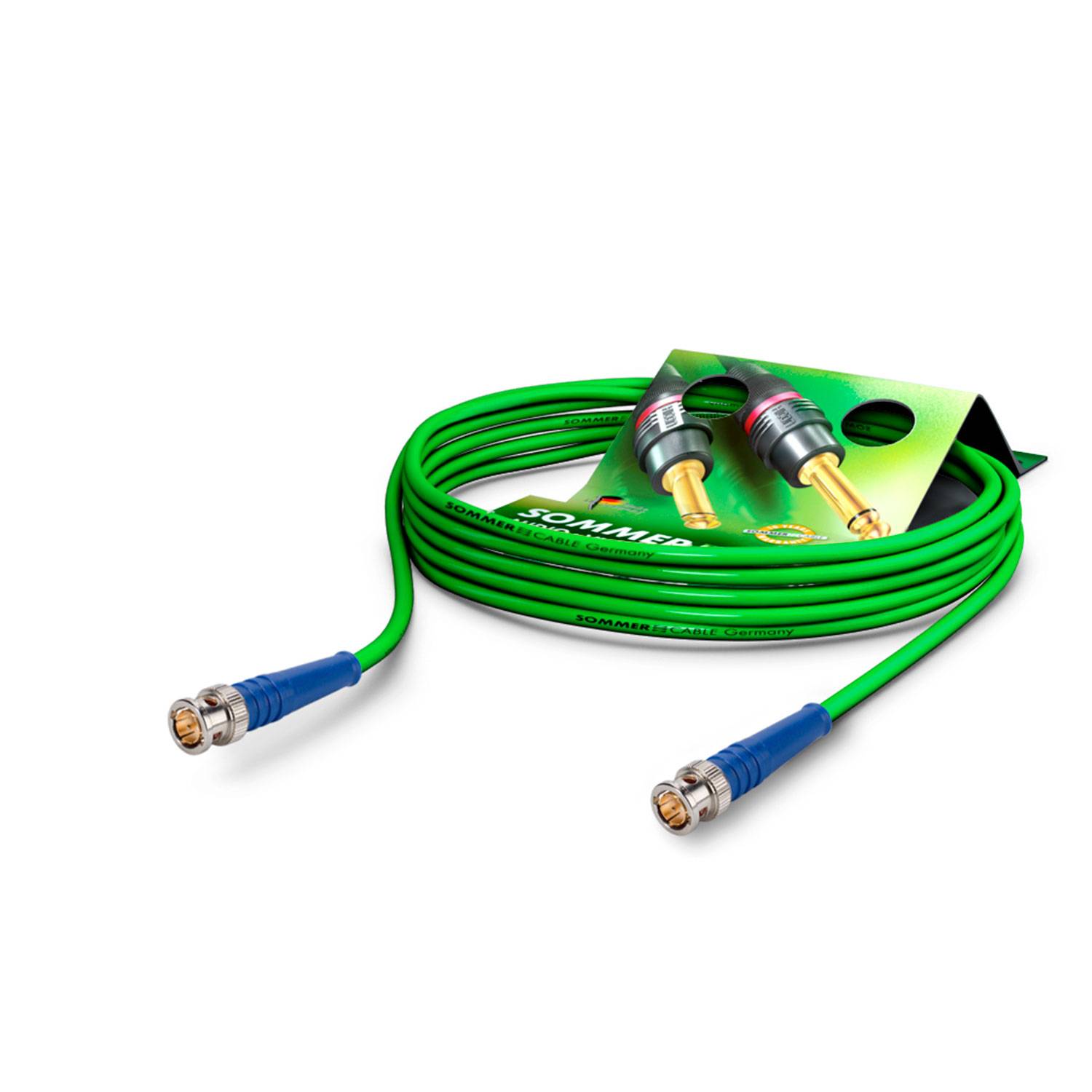 Video-Patchkabel HD-SDI (HDTV) SC-Vector 0.8/3.7, 1 x 0,80 mm² | BNC / BNC, HICON