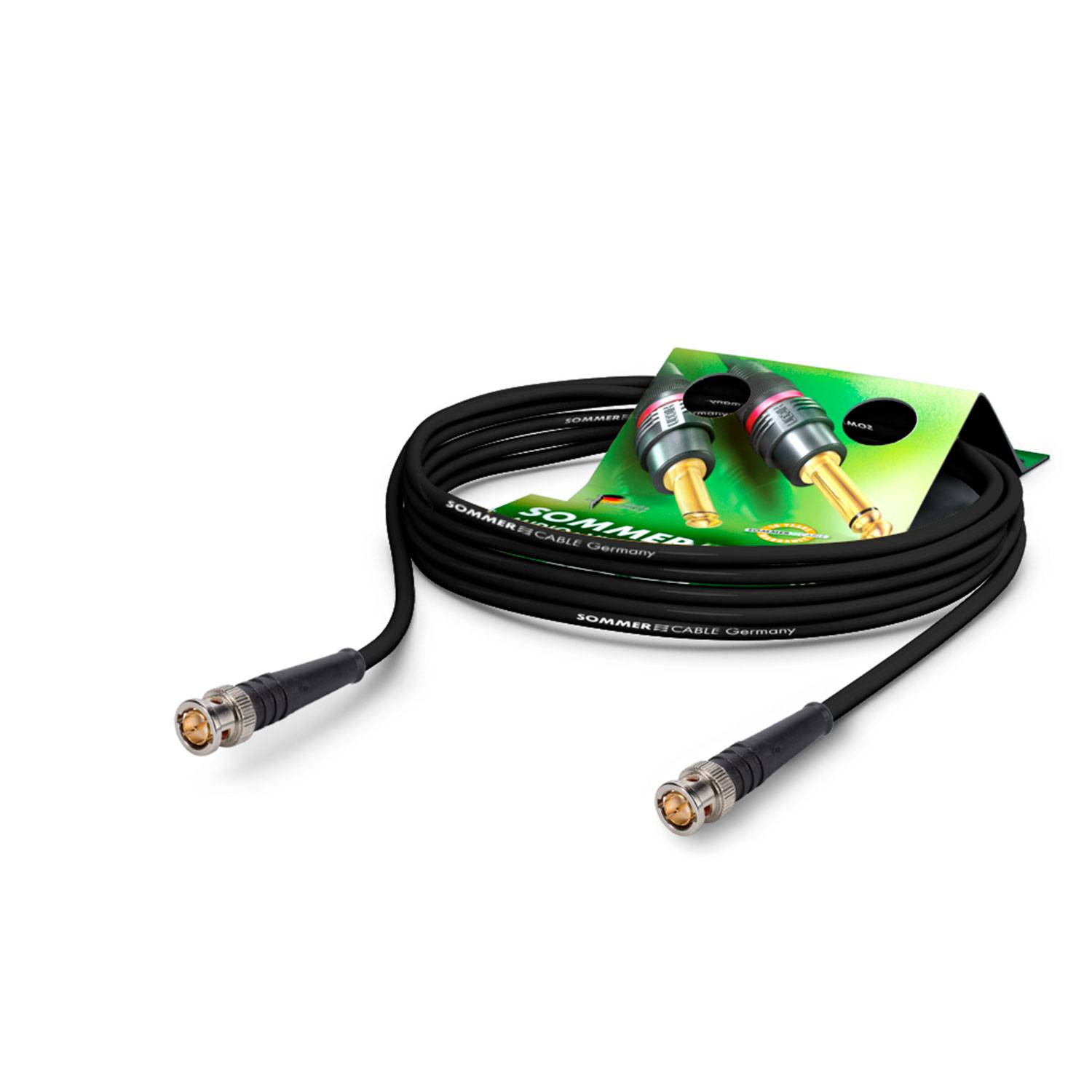 Video-Patchkabel HD-SDI (HDTV) SC-Vector 0.8/3.7, 1 x 0,80 mm² | BNC / BNC, HICON