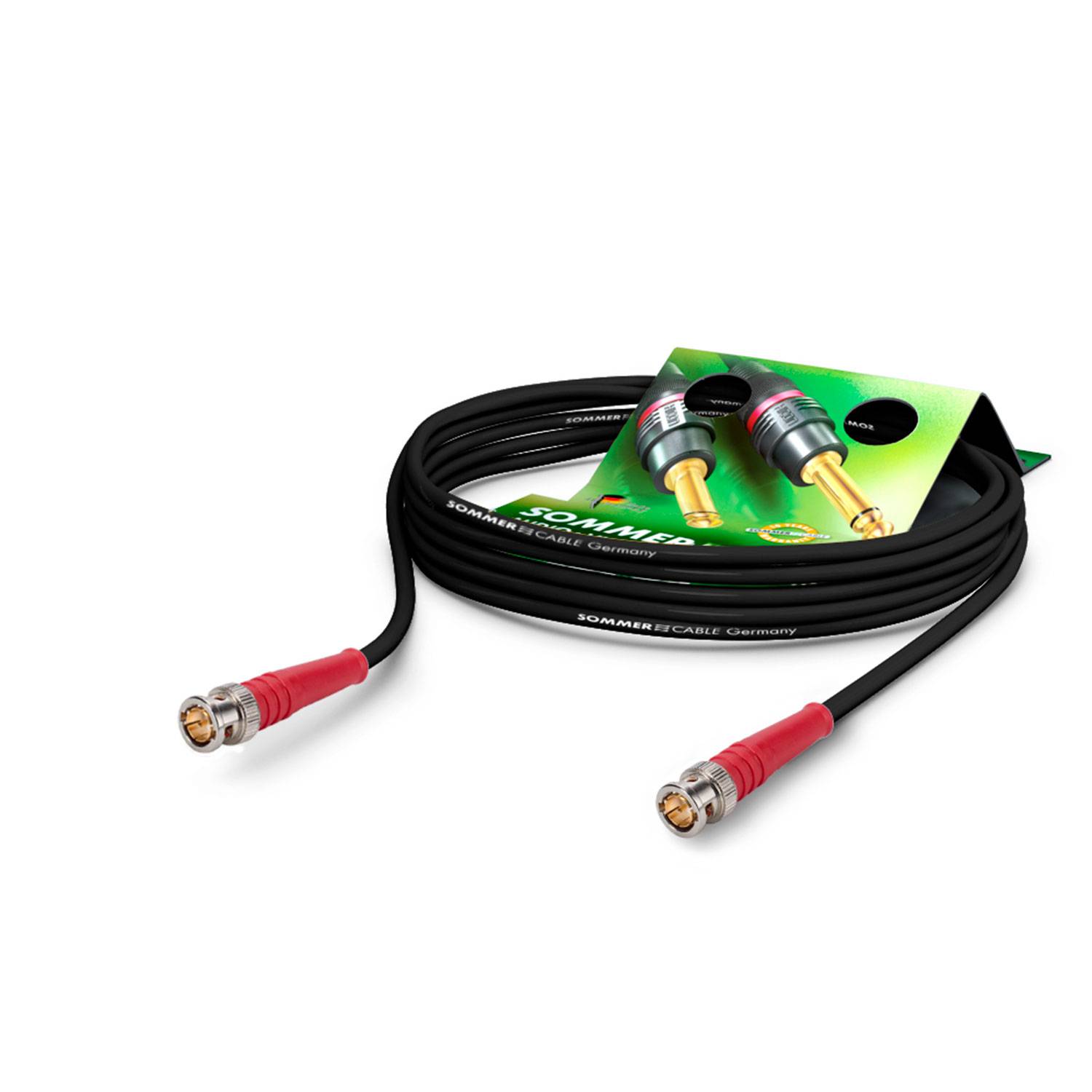 Video-Patchkabel HD-SDI (HDTV) SC-Vector 0.8/3.7, 1 x 0,80 mm² | BNC / BNC, HICON