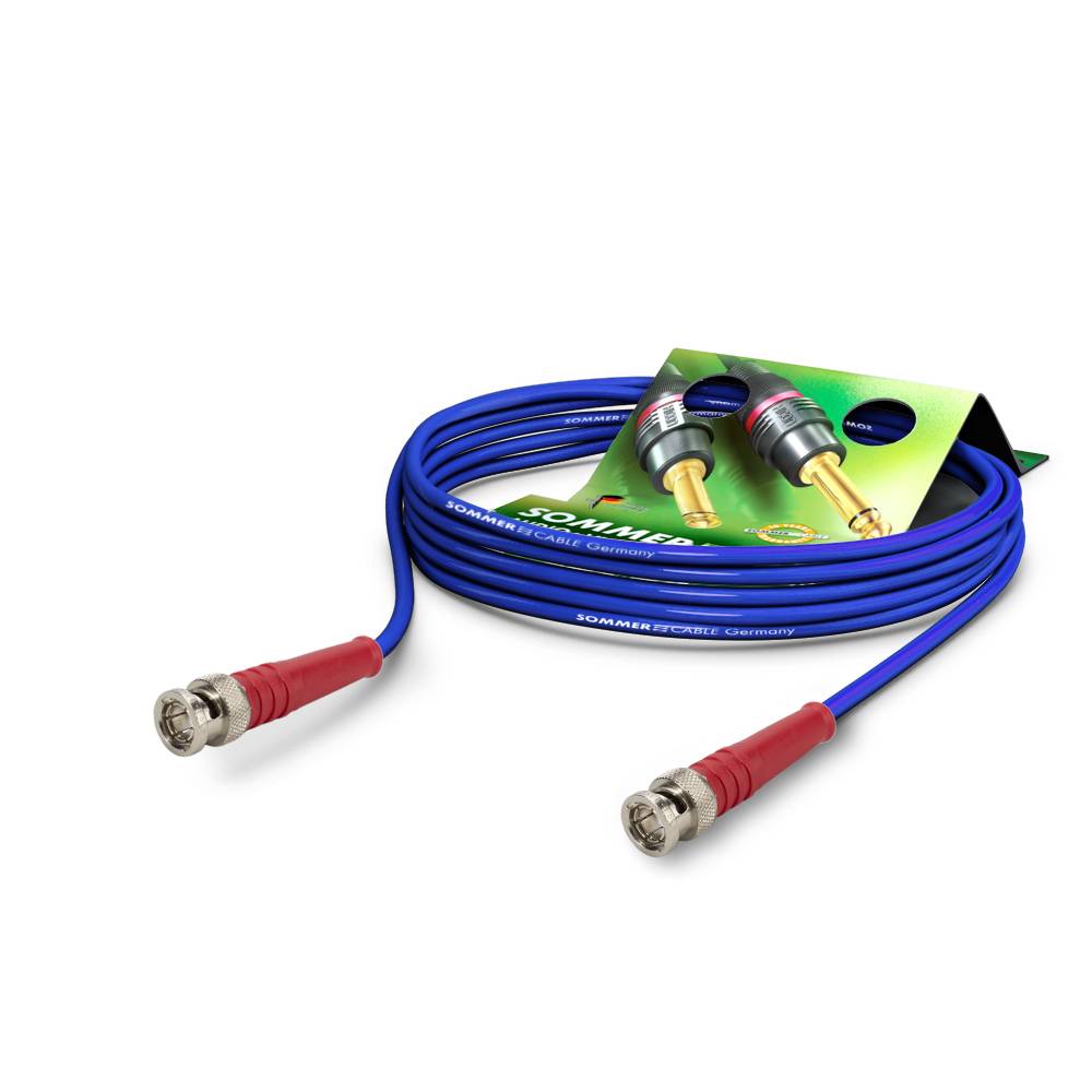 Video-Patchkabel HD-SDI (HDTV) SC-Vector 0.8/3.7, 1 x 0,50 mm² | BNC / BNC, DAMAR & HAGEN