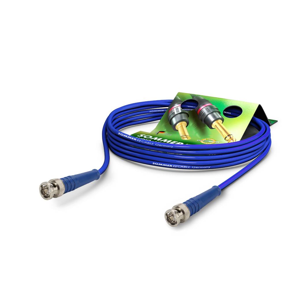 Video-Patchkabel HD-SDI (HDTV) SC-Vector 0.8/3.7, 1 x 0,50 mm² | BNC / BNC, DAMAR & HAGEN