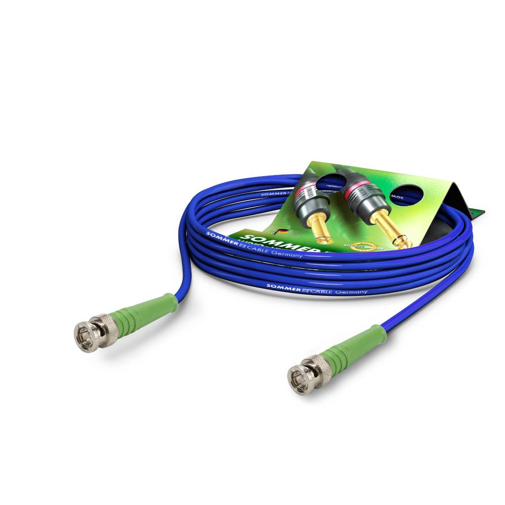 Video-Patchkabel HD-SDI (HDTV) SC-Vector 0.8/3.7, 1 x 0,50 mm² | BNC / BNC, DAMAR & HAGEN