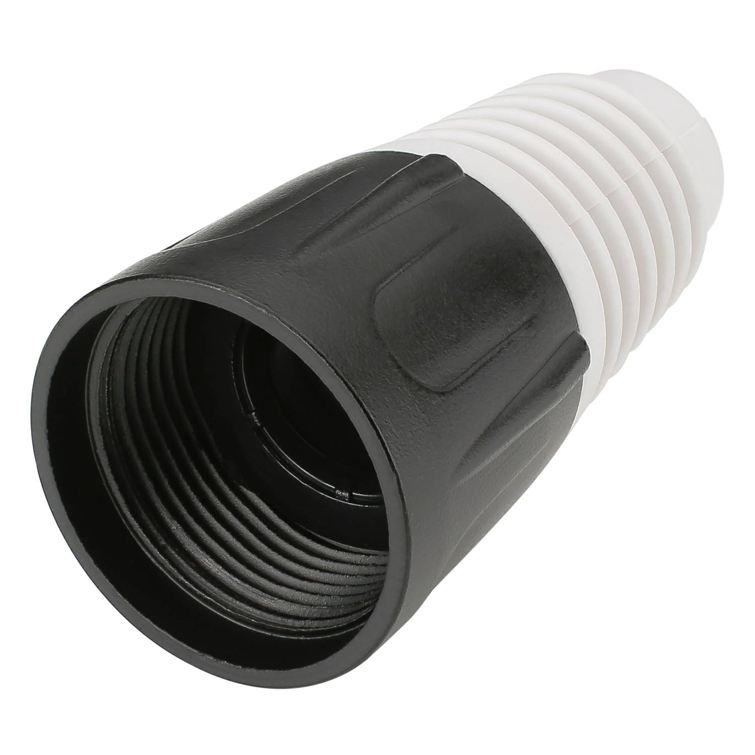 HICON MINI-XLR, IP67 & EXTRA ROBUST, IP67 , 4-pol , Stahlgehäuse-stecker, vergoldete(r) Kontakt(e), gerade, schwarz