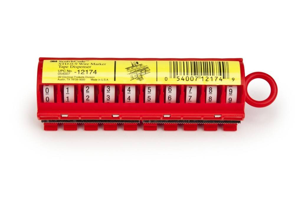 3M Deutschland Spender Kabelmarkierer STD 0/9 #80610733901