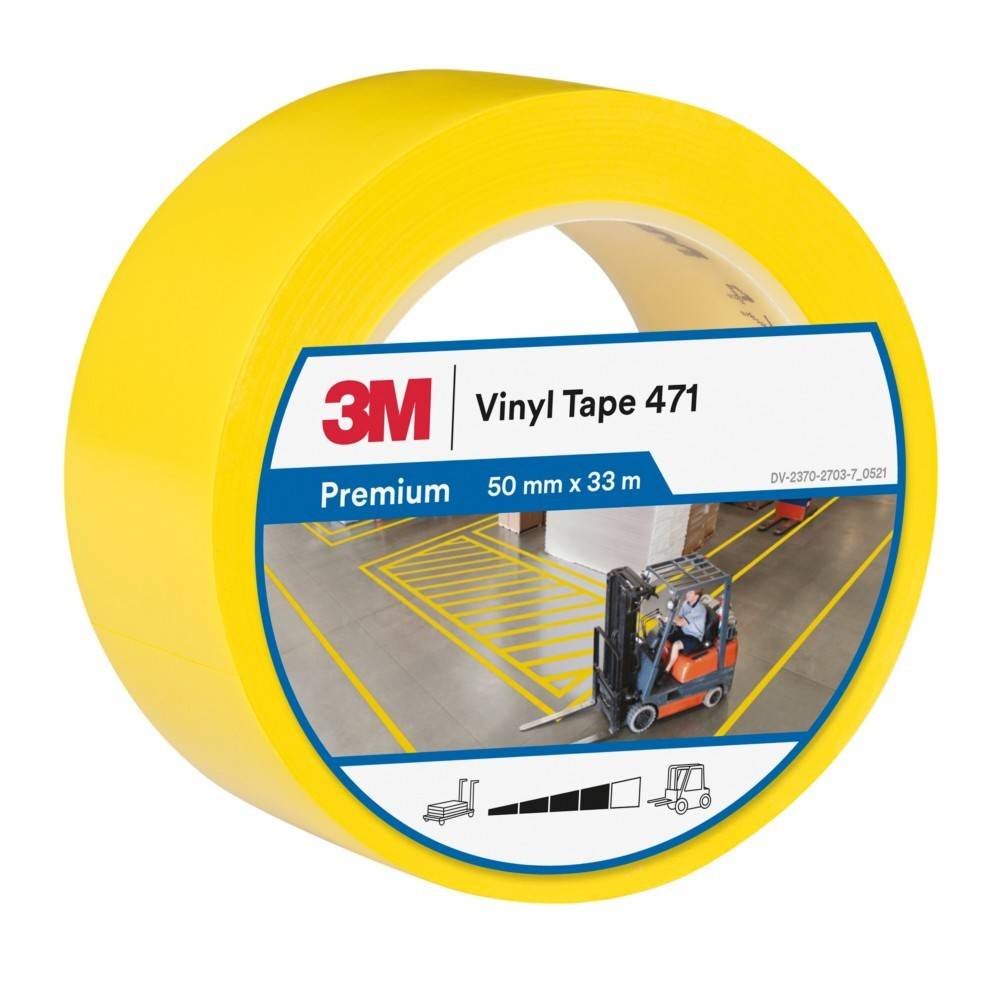 3M Deutschland Vinyl-Klebebänder 471Y50IW
