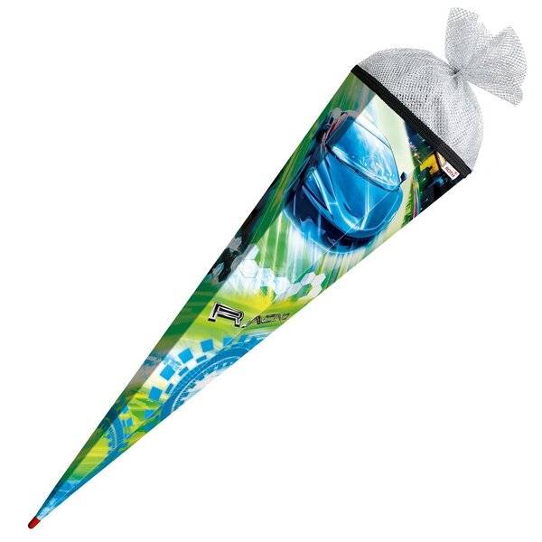 Schultüte Racing - eckig 85 cm