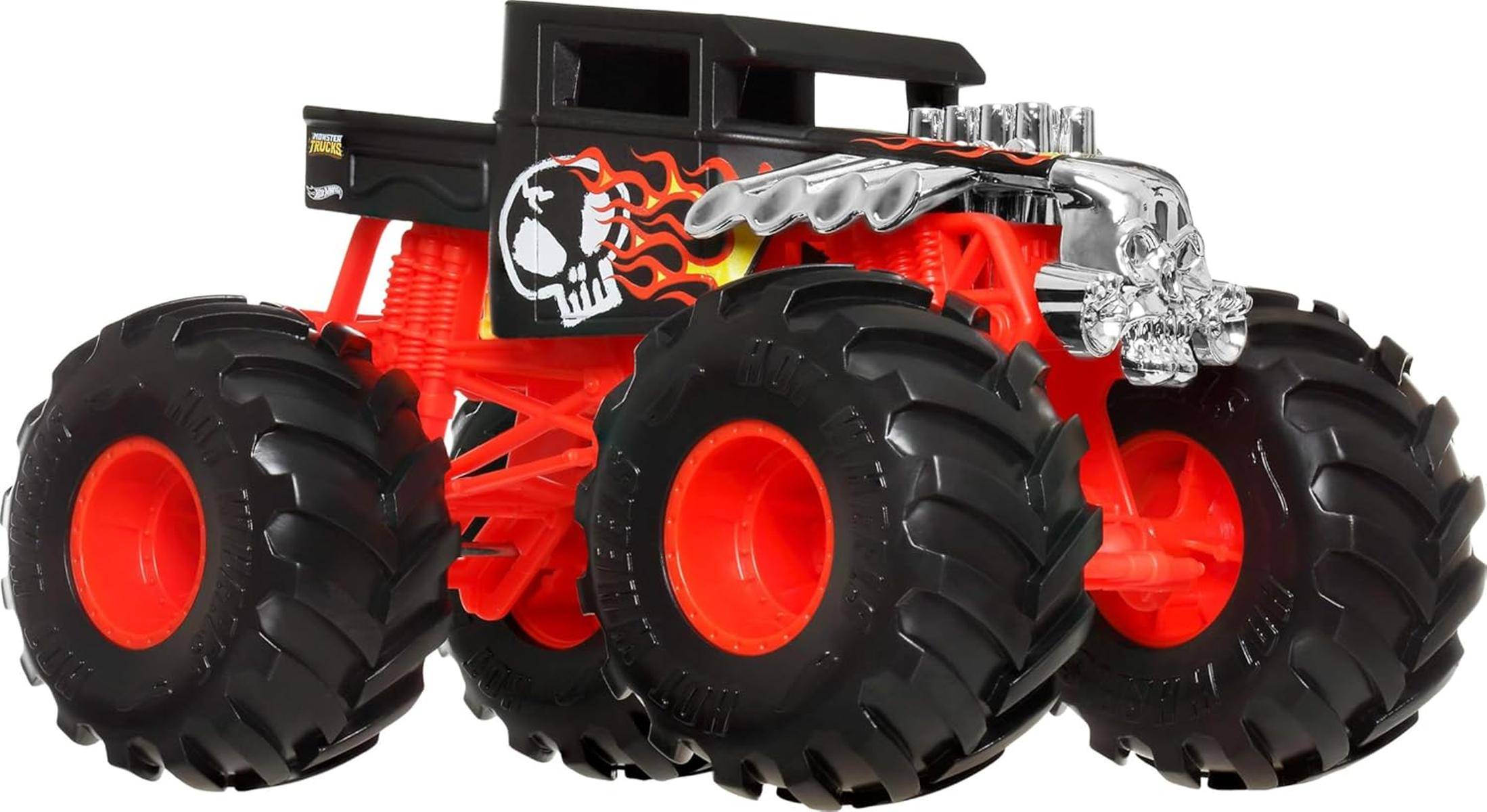 Hot Wheels Monster Trucks übergroßer Monstertruck Maßstab 1:24 3+