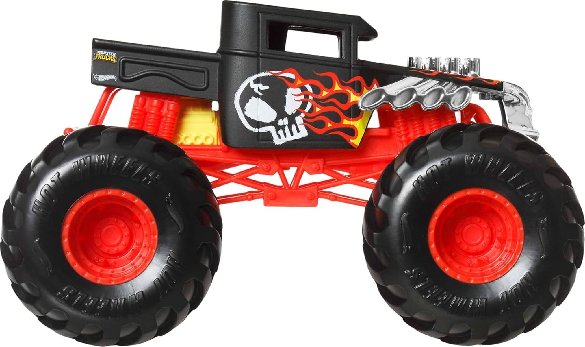 Hot Wheels Monster Trucks übergroßer Monstertruck Maßstab 1:24 3+