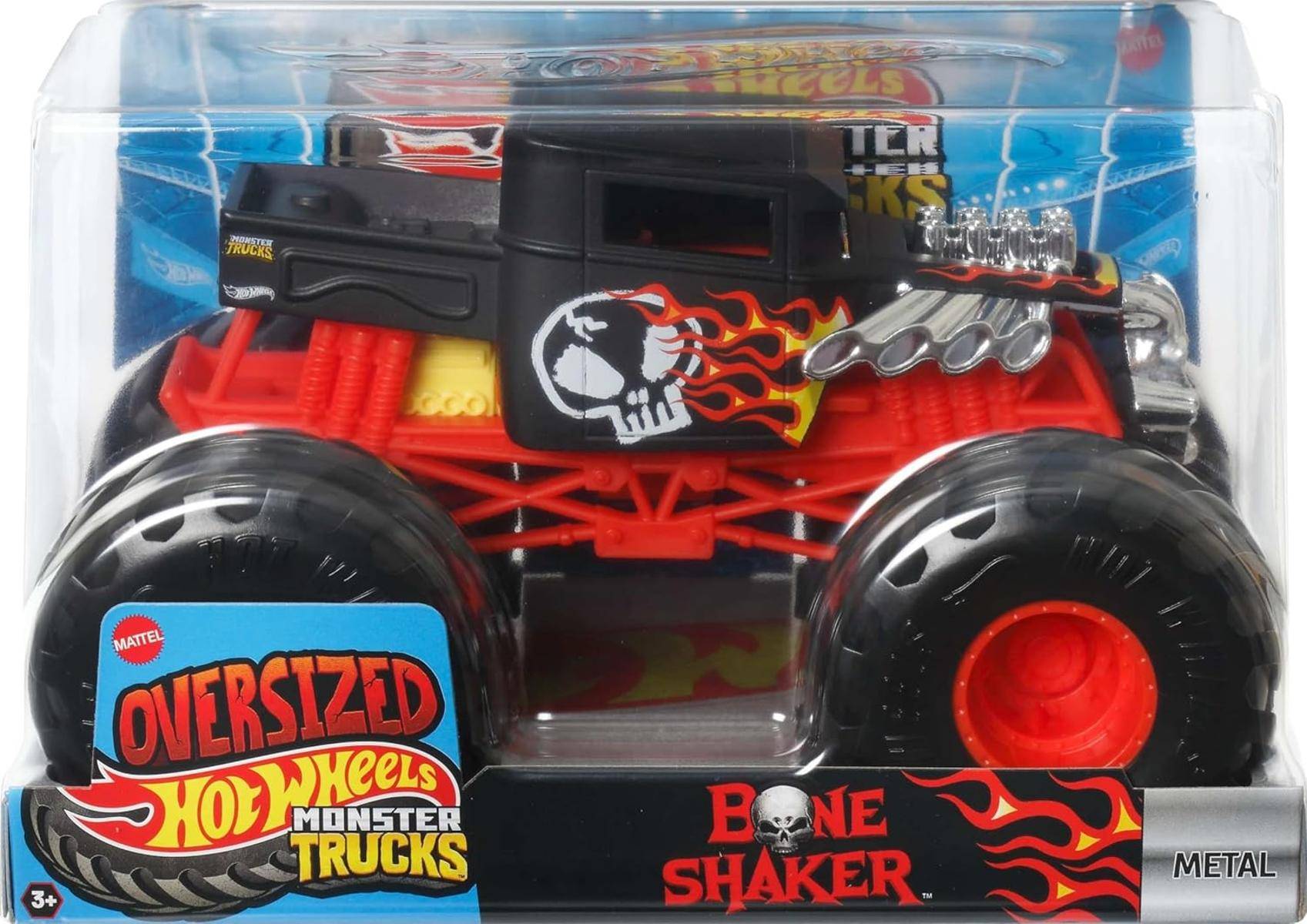 Hot Wheels Monster Trucks übergroßer Monstertruck Maßstab 1:24 3+