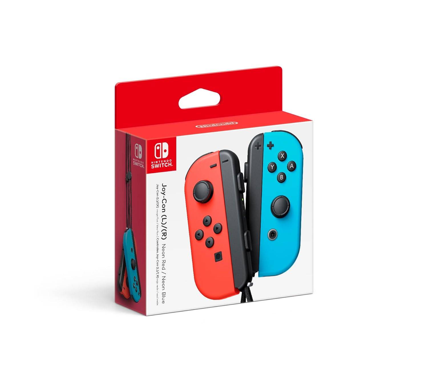 Nintendo Switch Controller Joy-Con Neon-Rot / Neon-Blau 2er-Set