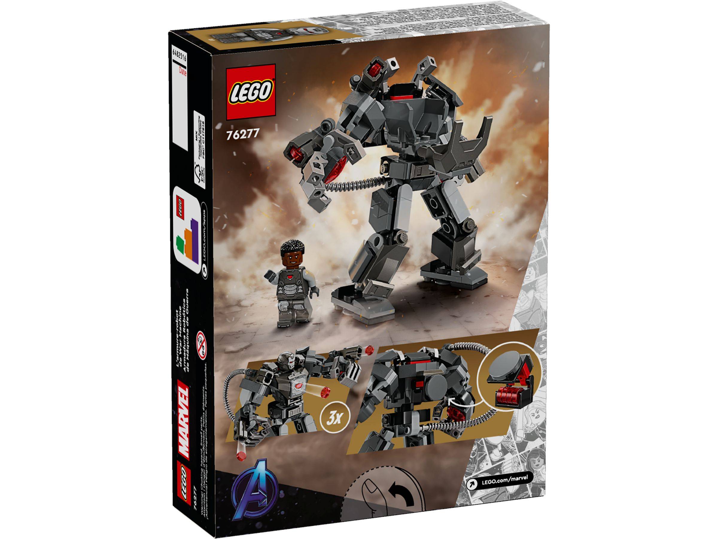 LEGO® Super Heroes 76277 War Machine Mech