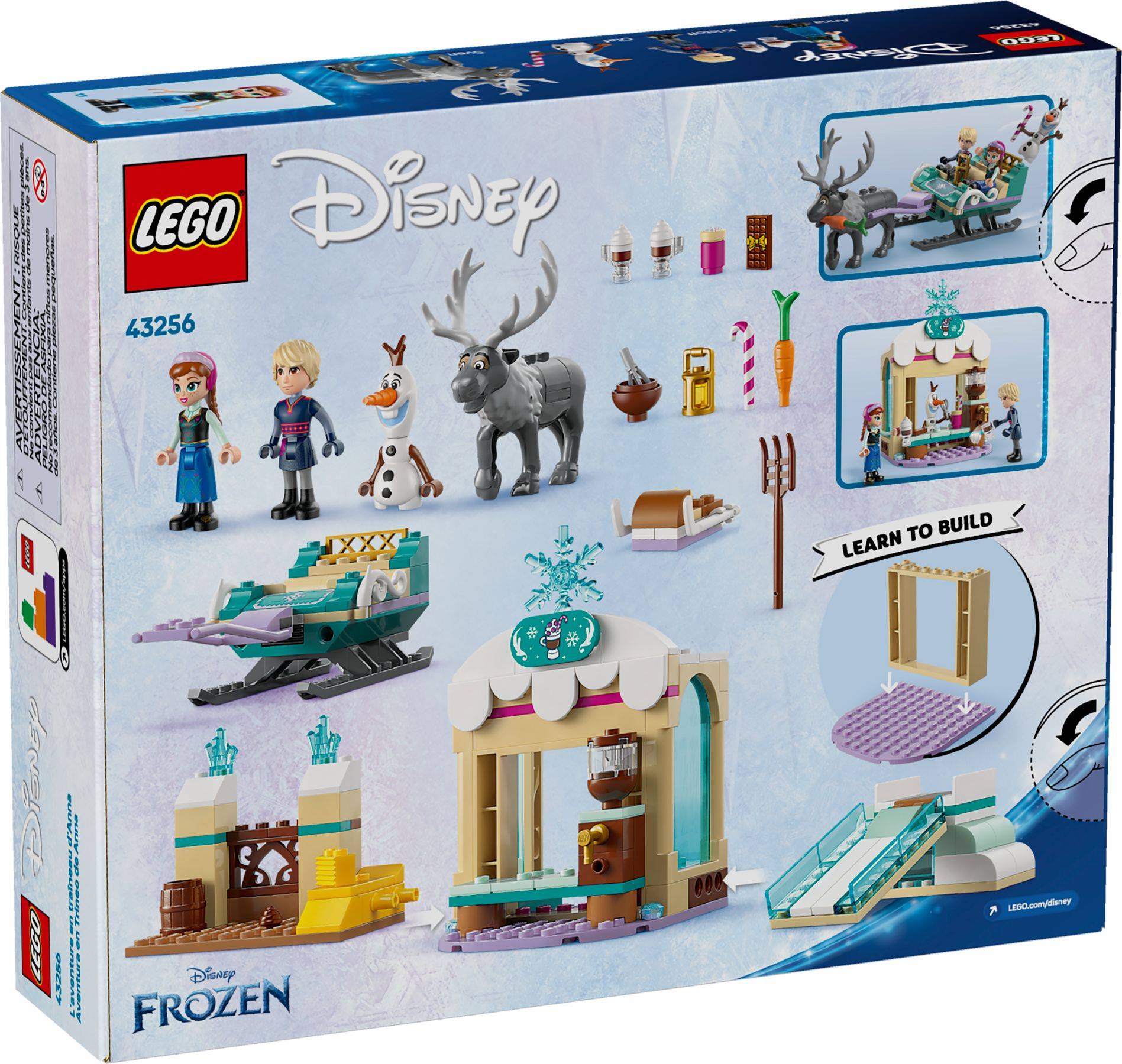 LEGO® Disney™ 43256 Annas Schlittenabenteuer