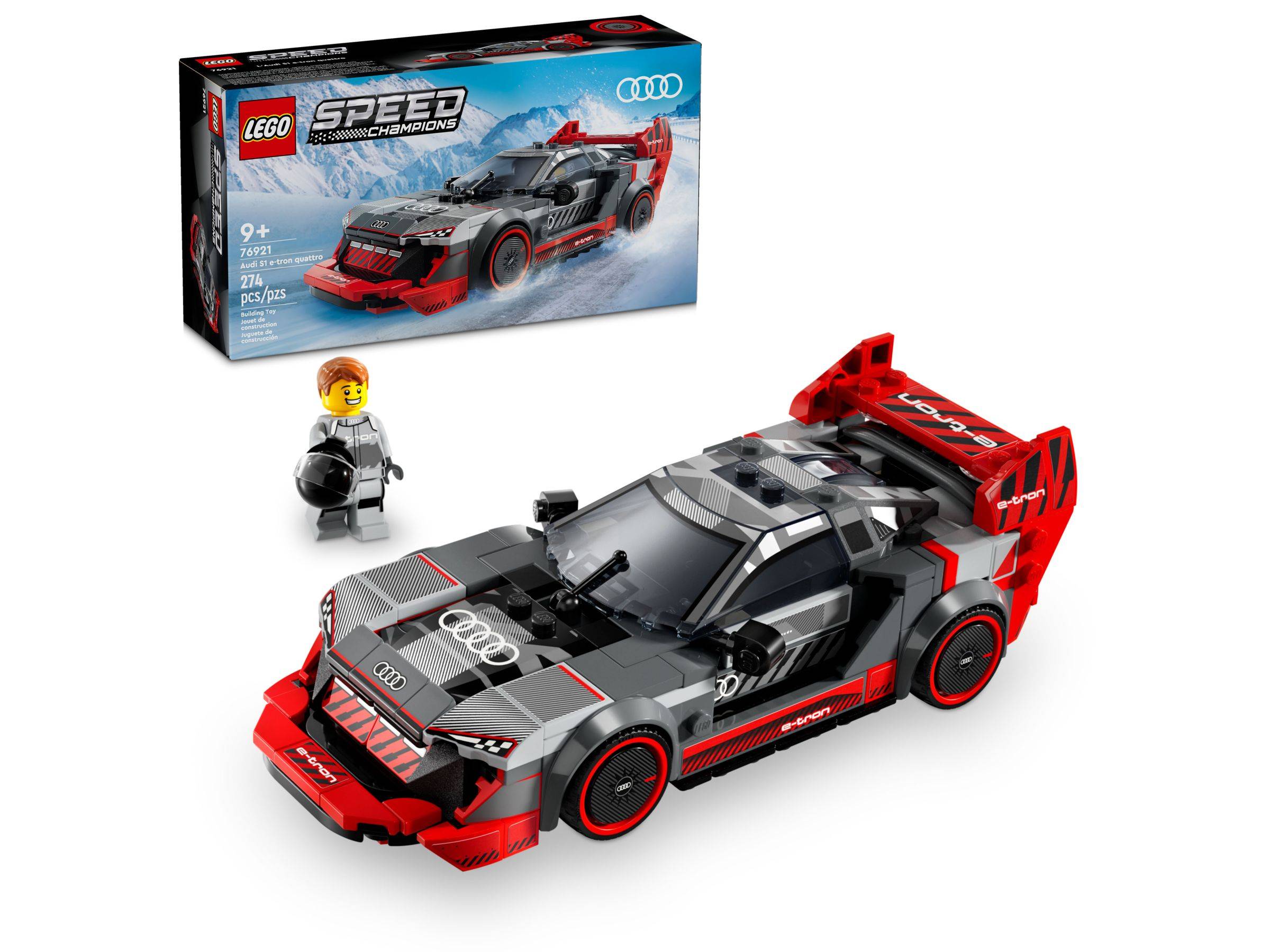 LEGO® Speed Champions 76921 Audi S1 e-tron quattro Rennwagen