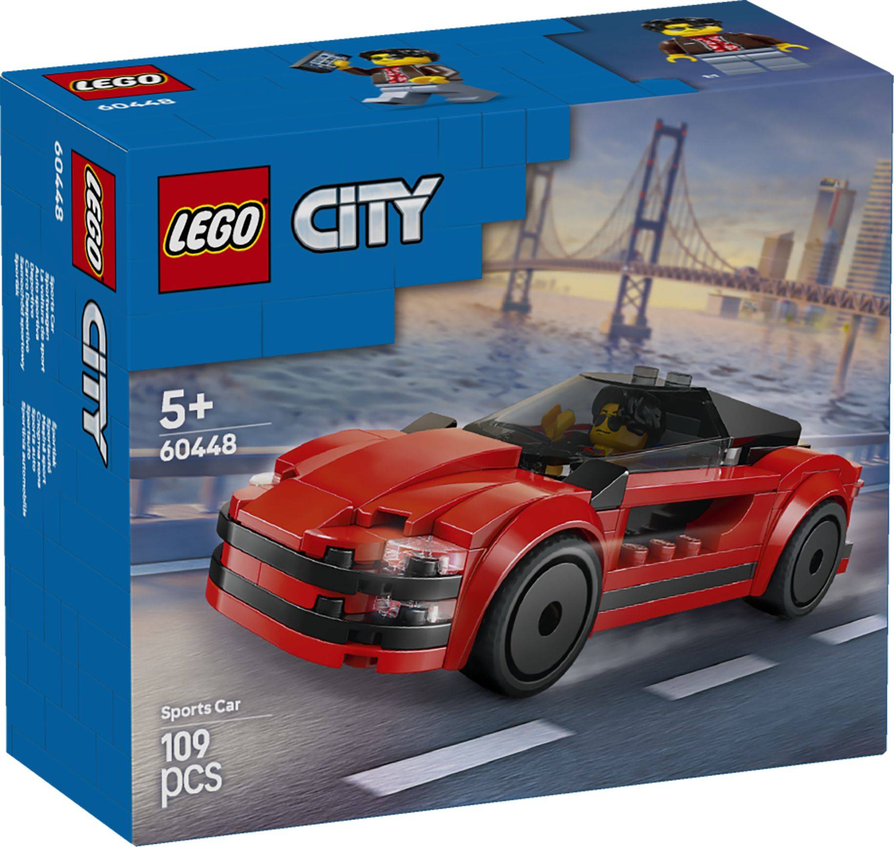 LEGO® City 60448 Roter Sportwagen