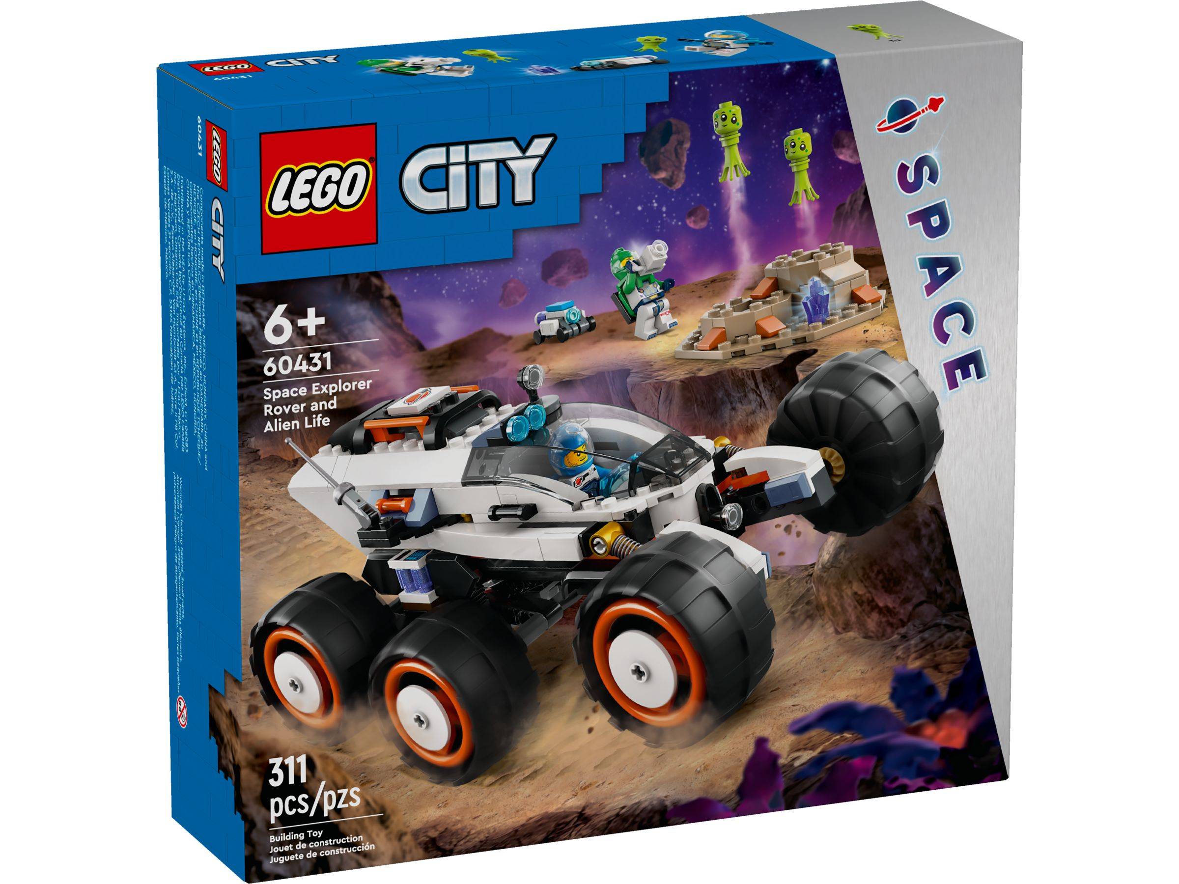 LEGO® City 60431 Weltraum-Rover mit Außerirdischen