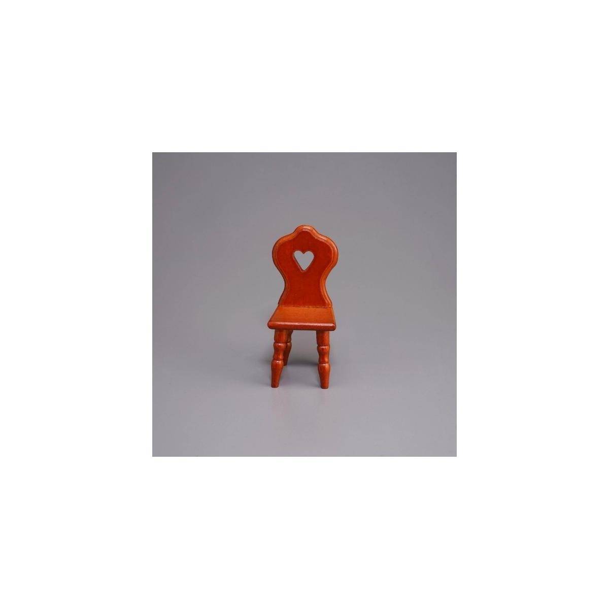 Küchenstuhl braun aus Holz