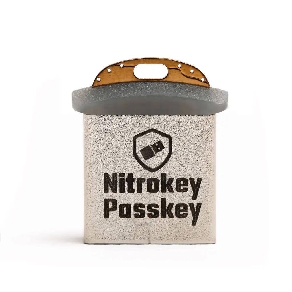 Nitrokey Passkey Security Key, WebAuthn, FIDO2, U2F, SSH, Touchbutton, Open Source