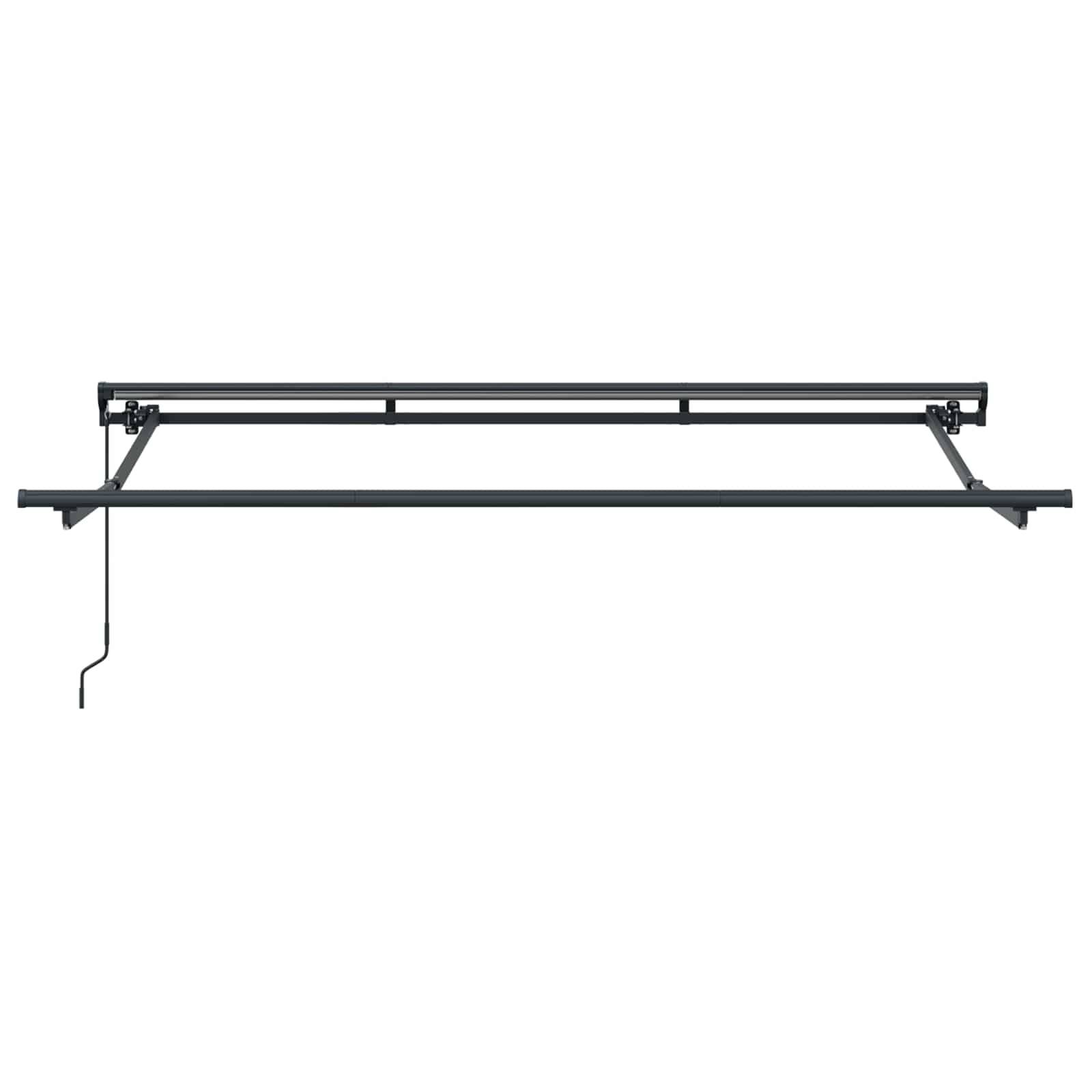 vidaXL Manuell einziehbare Markise Creme 3,5 x 2 m