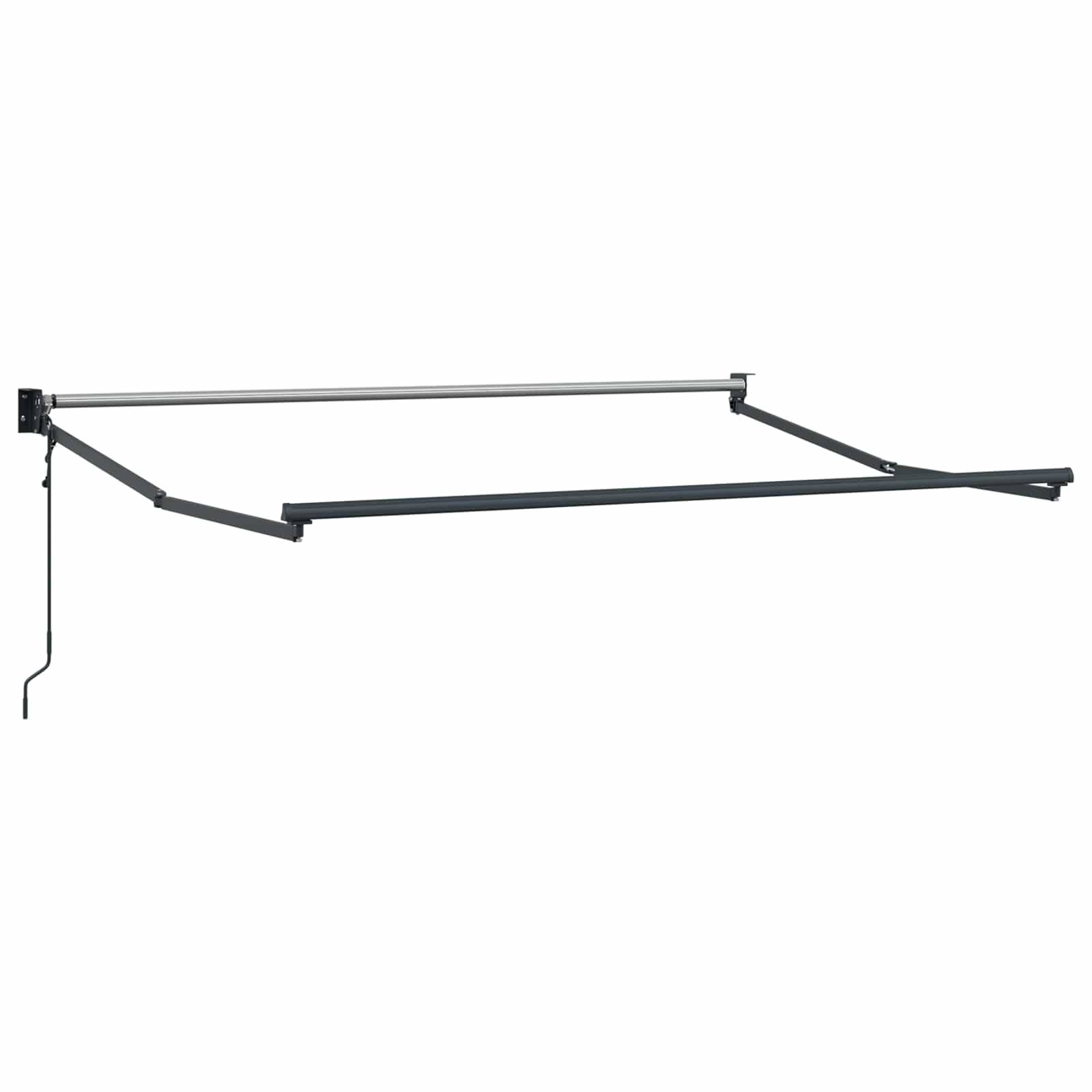 vidaXL Elektrisches Markisenrahmen Anthrazit 3 x 2 m Aluminium