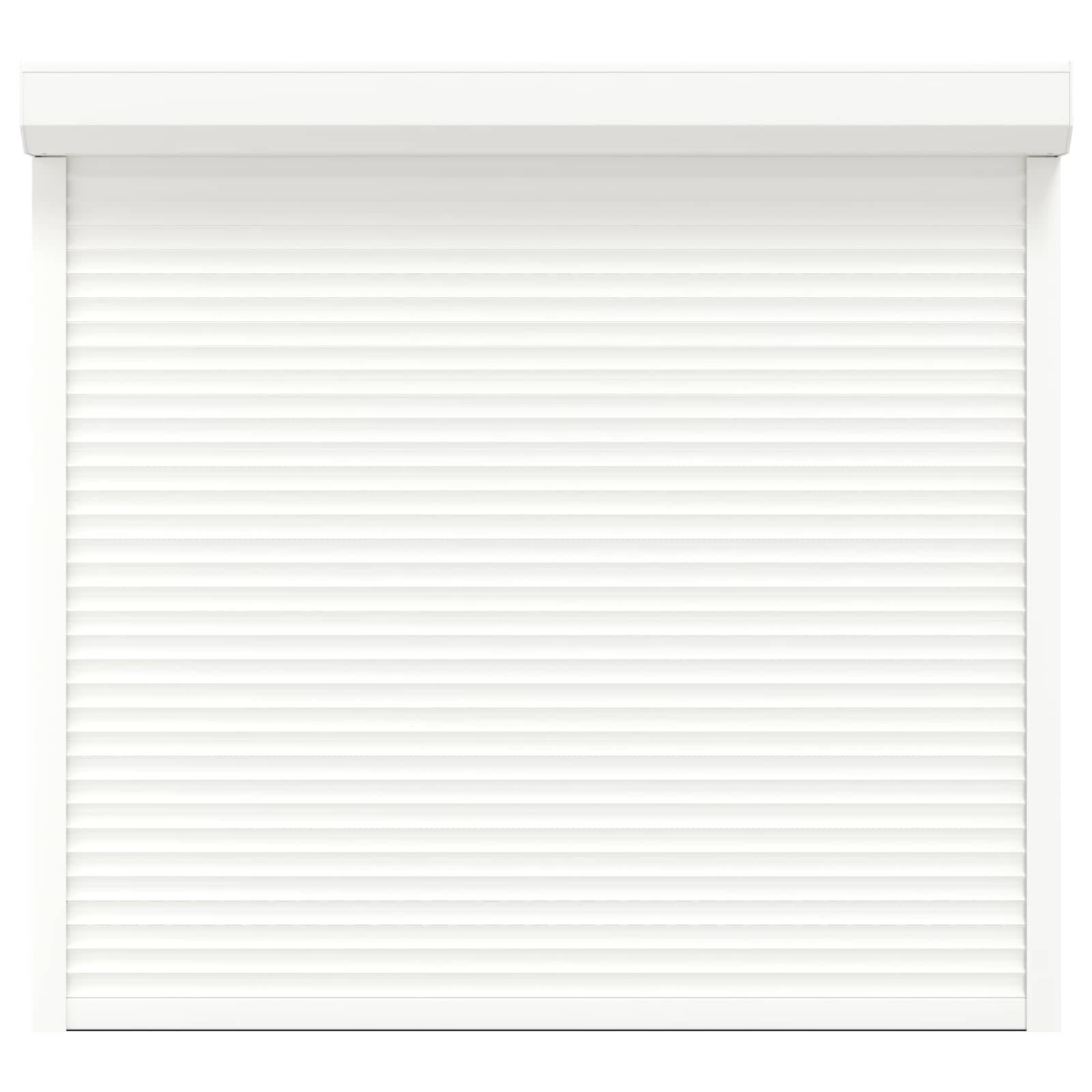 vidaXL Rollladen Weiß 160 x 150 cm Aluminium und Polyurethan