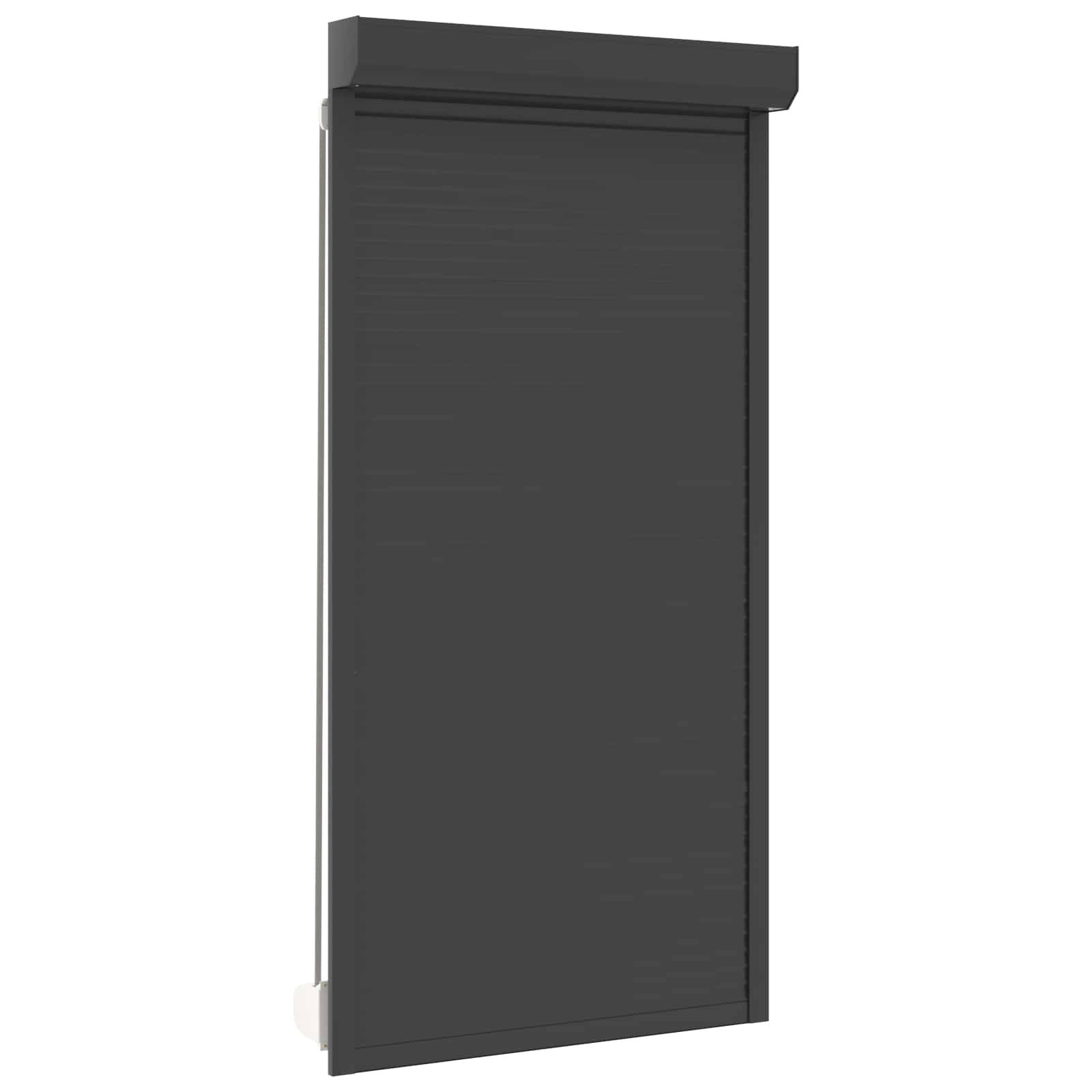 vidaXL Rollladen Anthrazit 110 x 220 cm Aluminium und Polyurethan